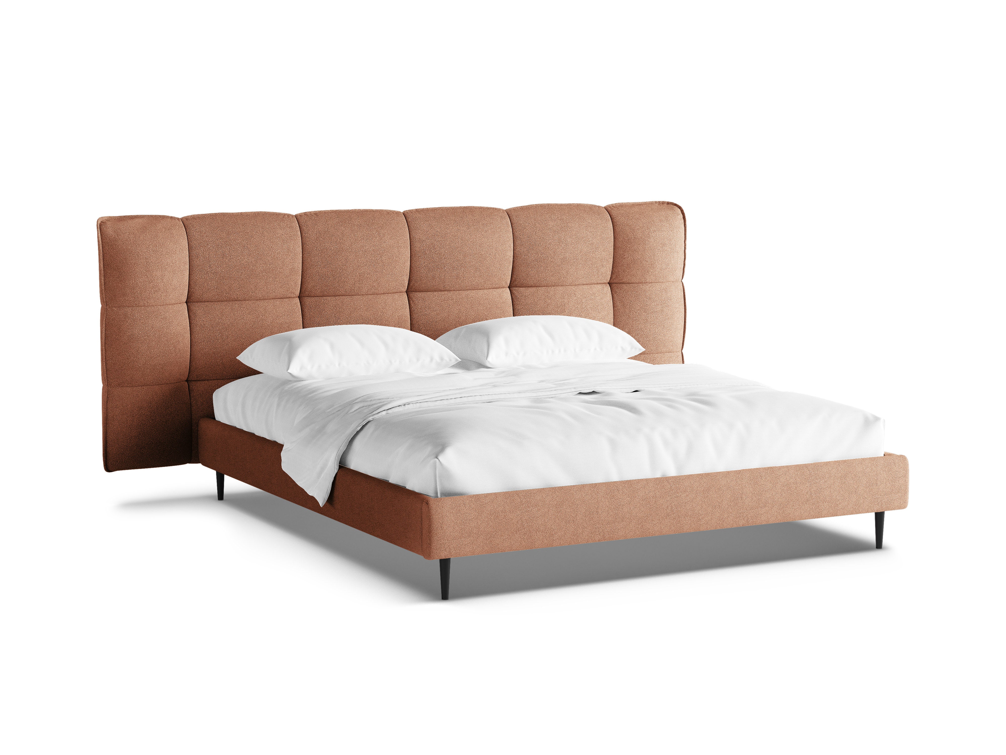 Bett Eric, Material: Bouclé