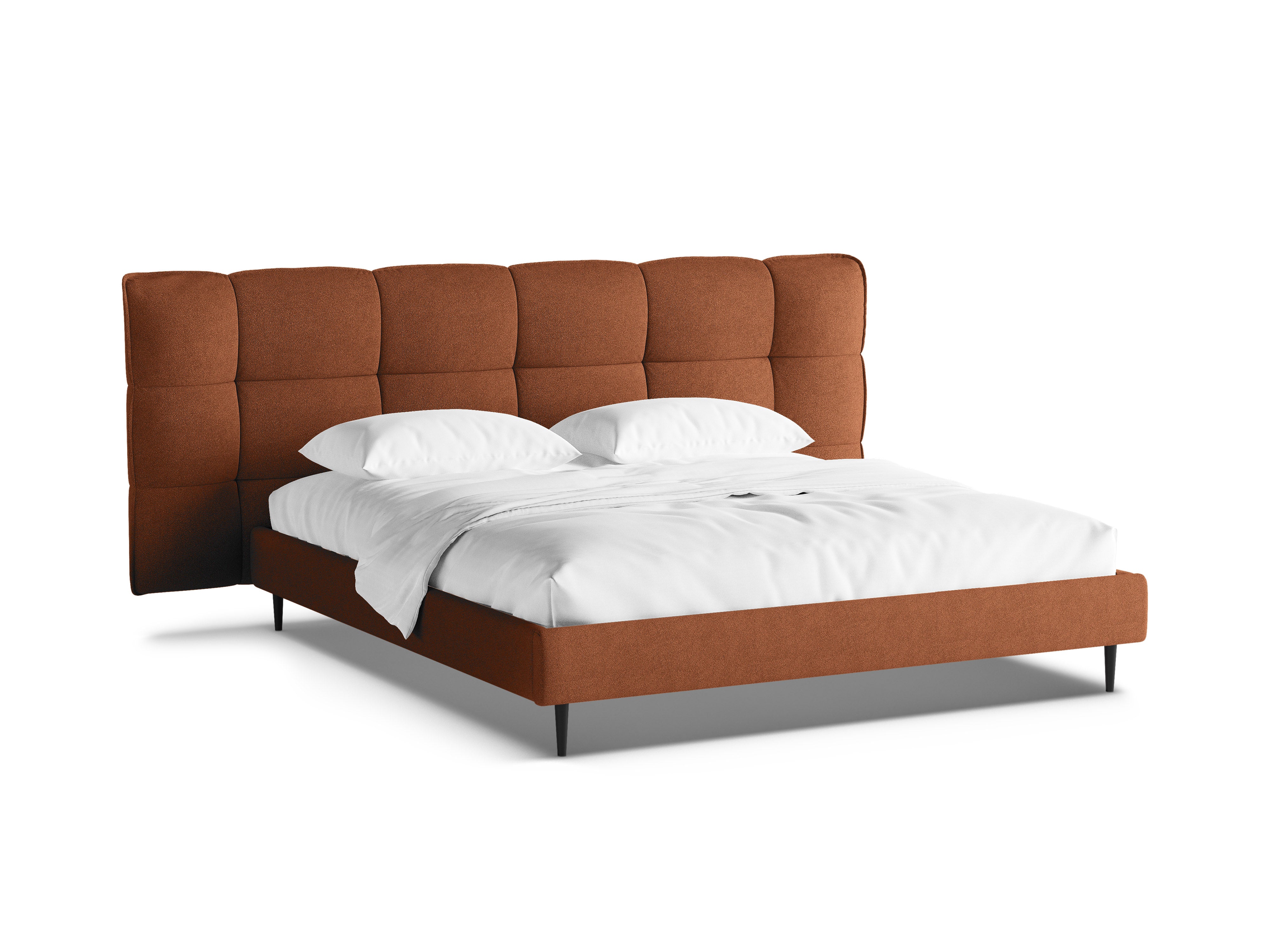 Bett Eric, Material: Bouclé
