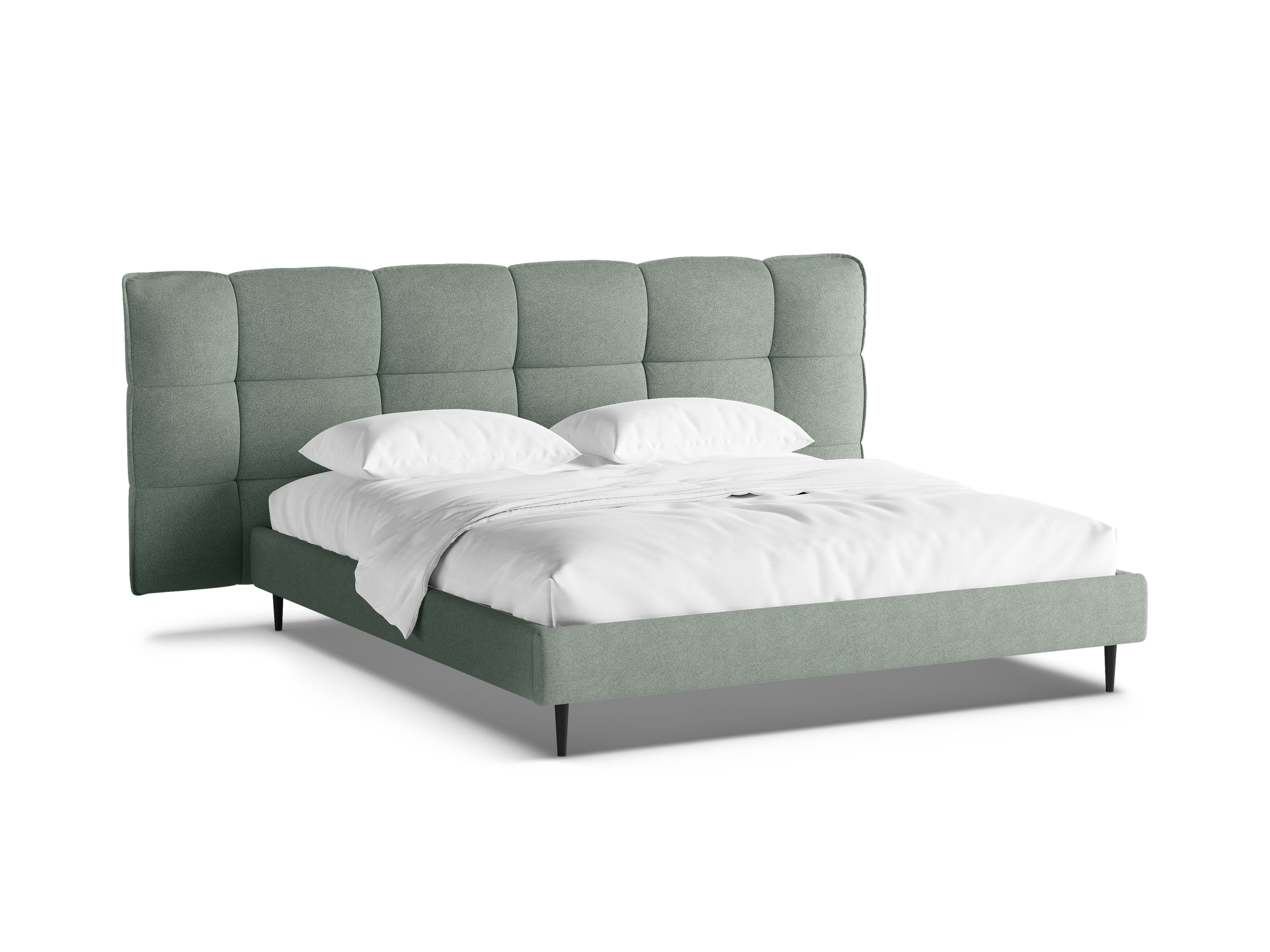 Bett Eric, Material: Bouclé