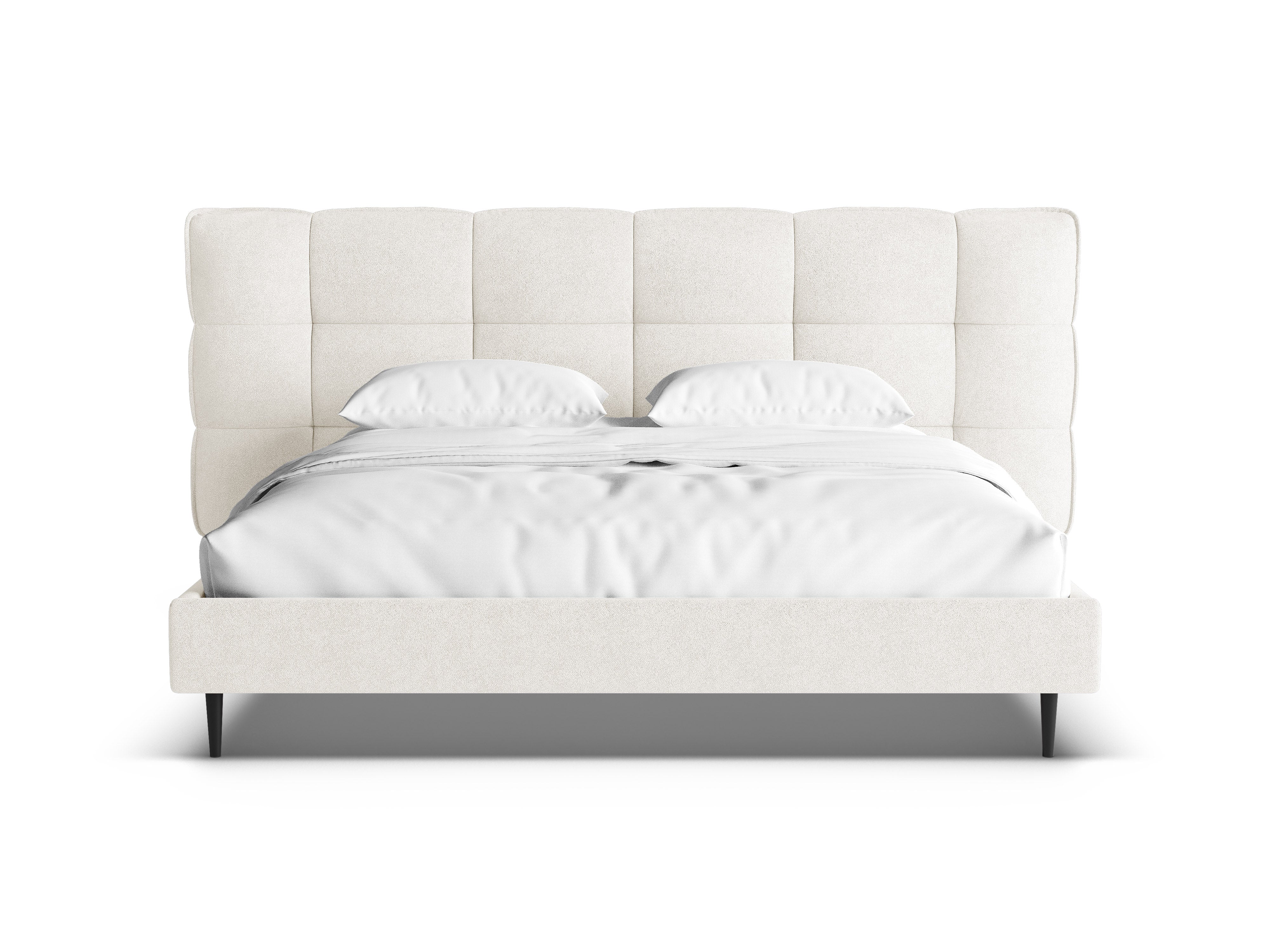 Bett Eric, Material: Bouclé