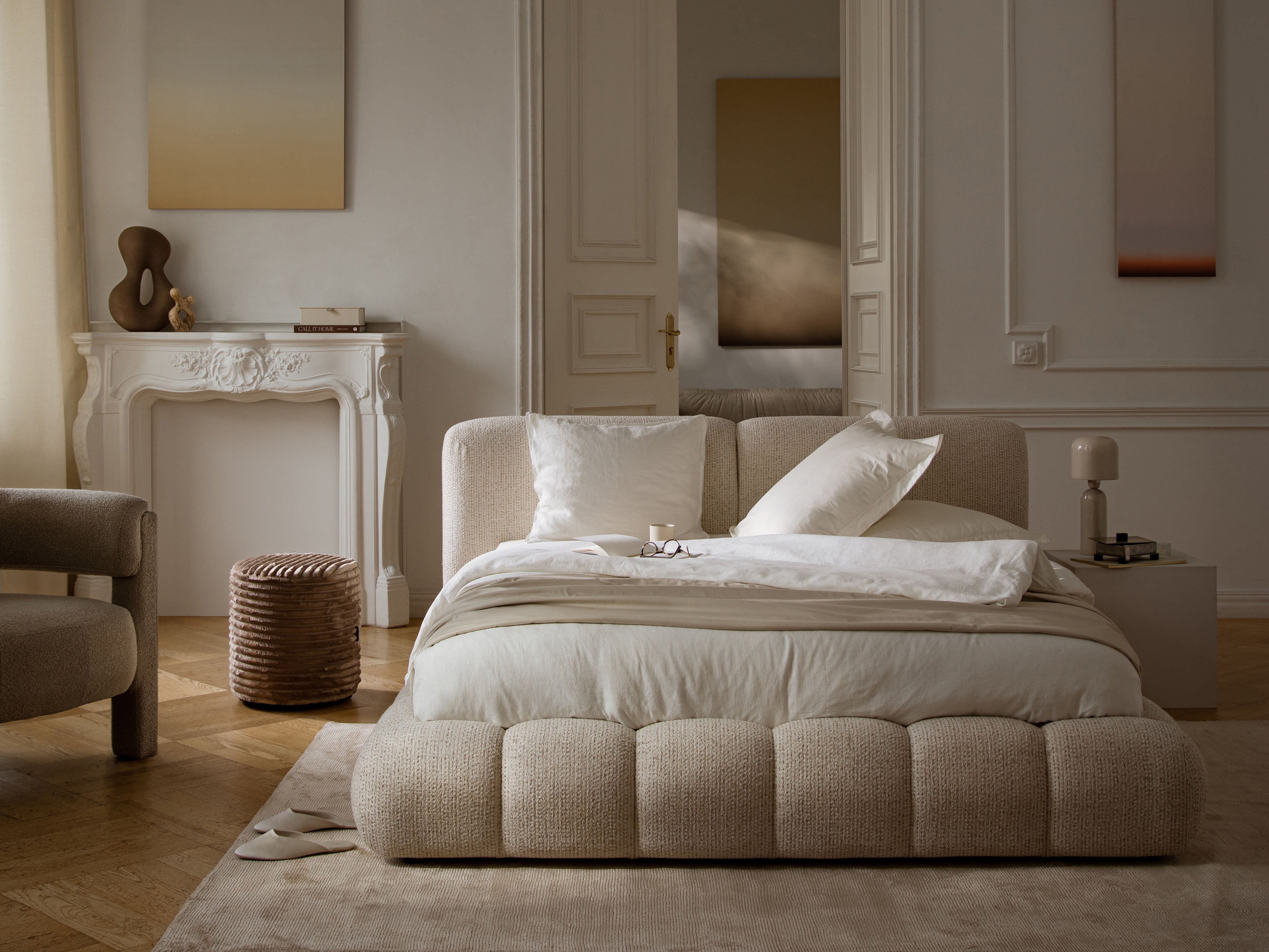 Bett Solange, Material: Chenille