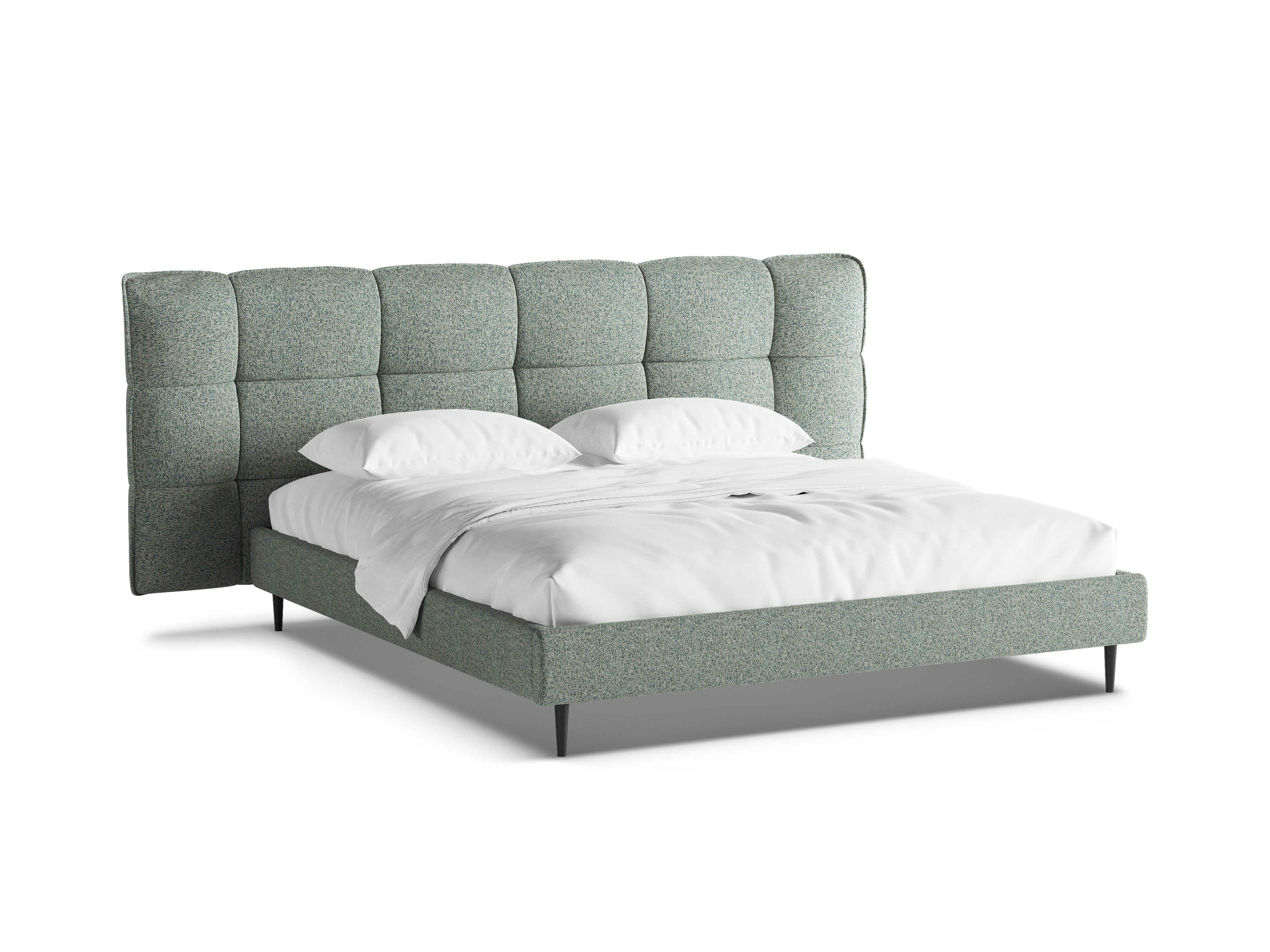 Bett Eric, Material: Strukturierter Stoff