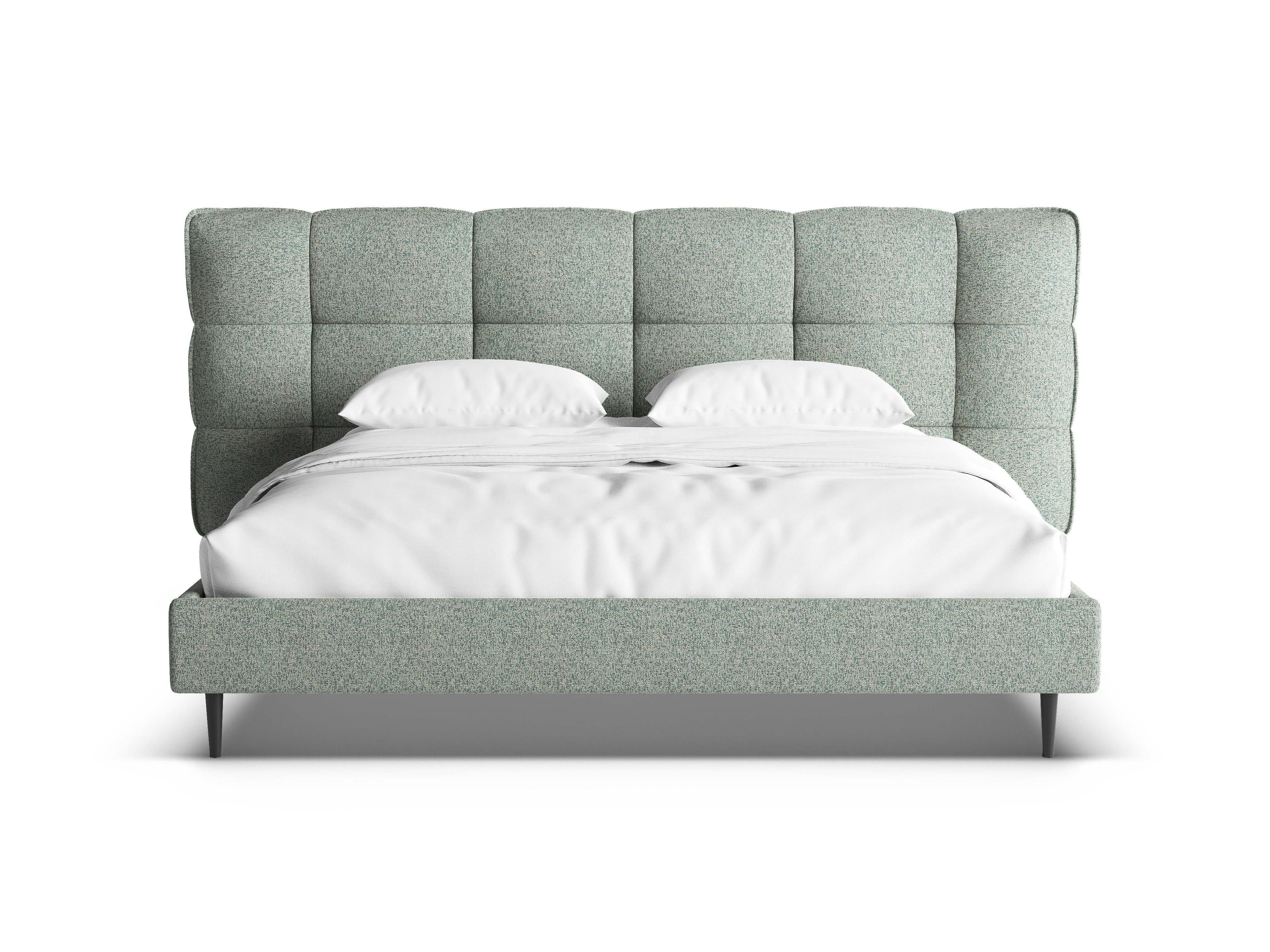 Bett Eric, Material: Strukturierter Stoff