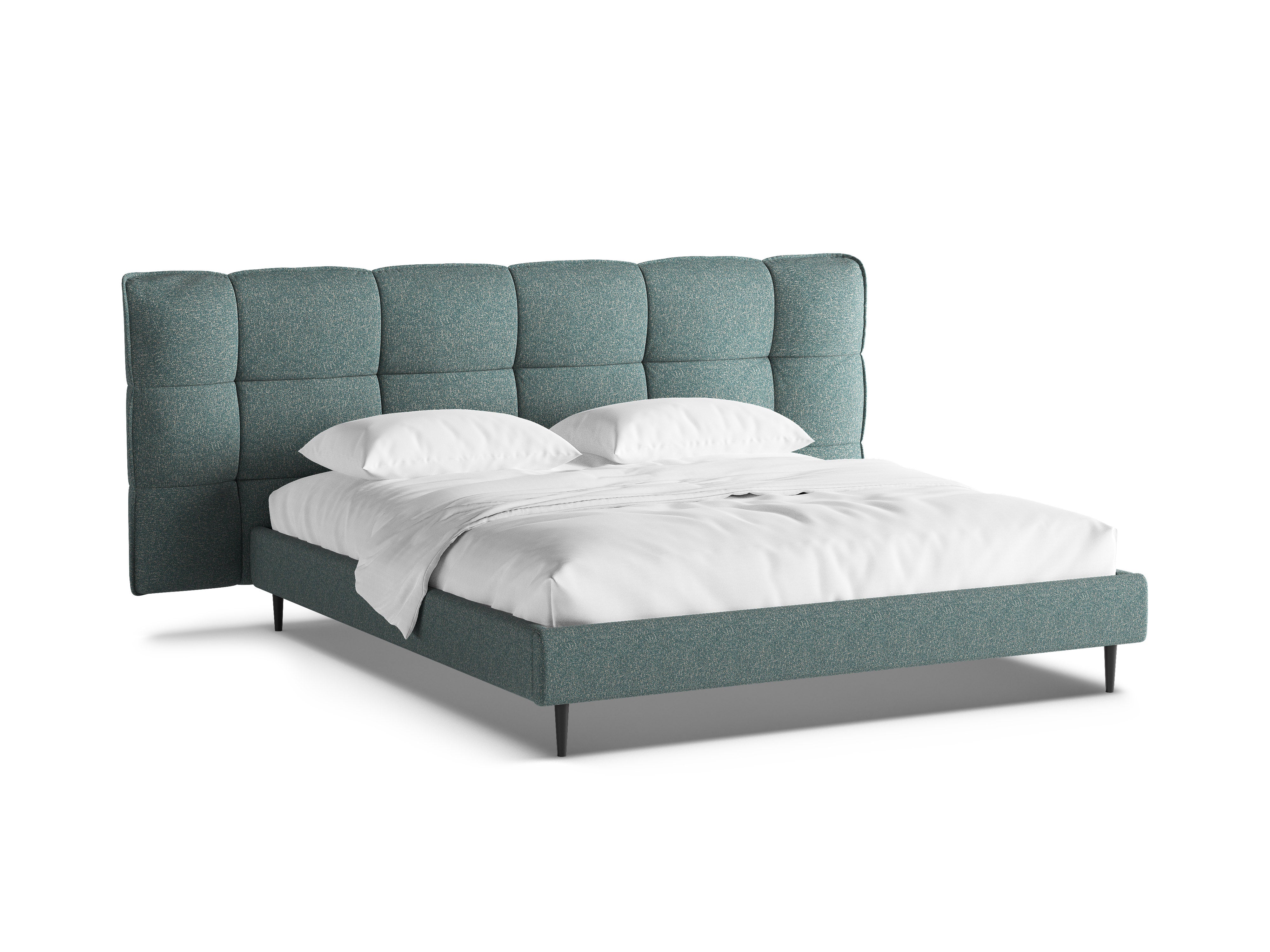 Bett Eric, Material: Strukturierter Stoff