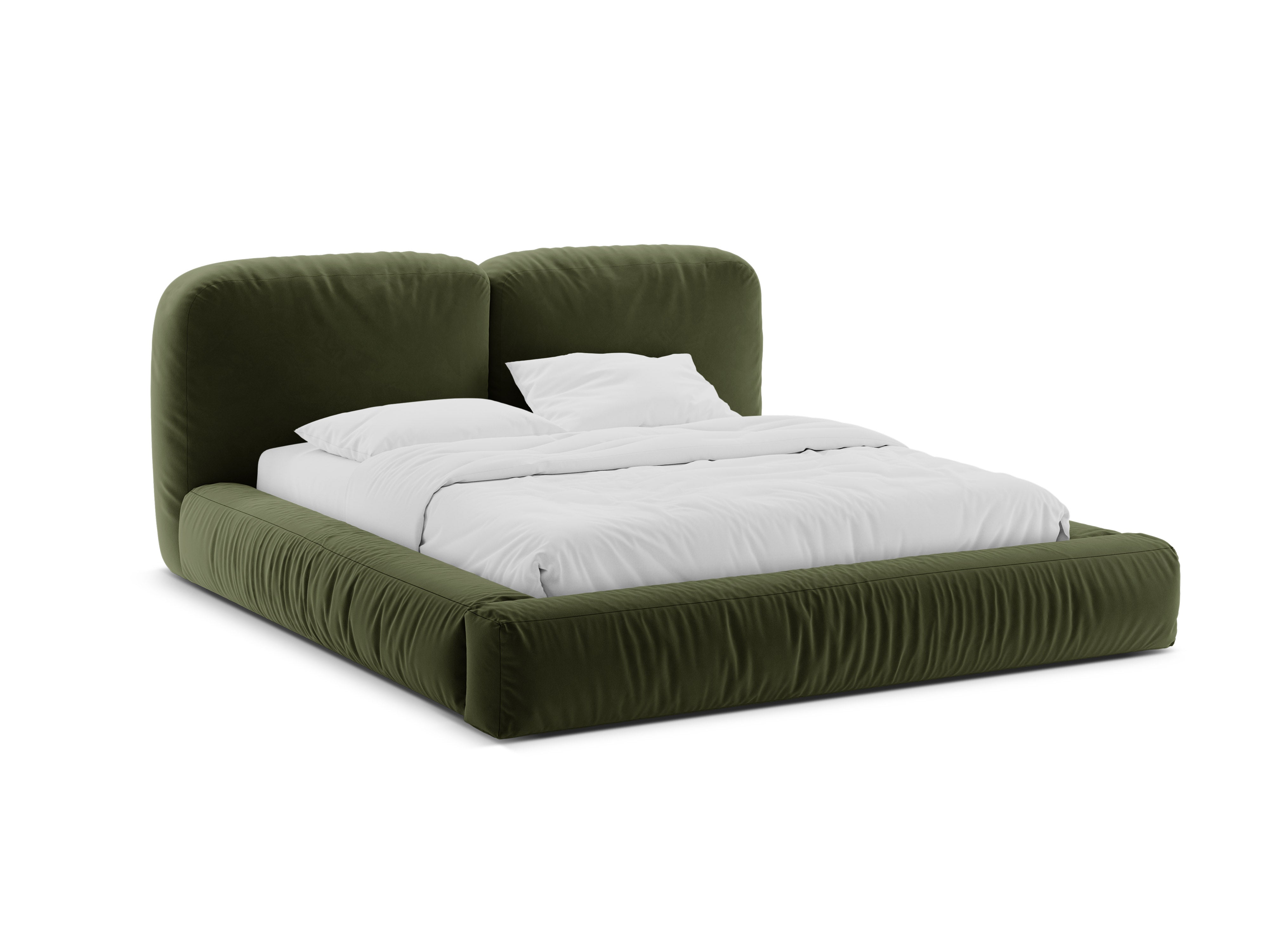 Bett Martina, Material: Samt
