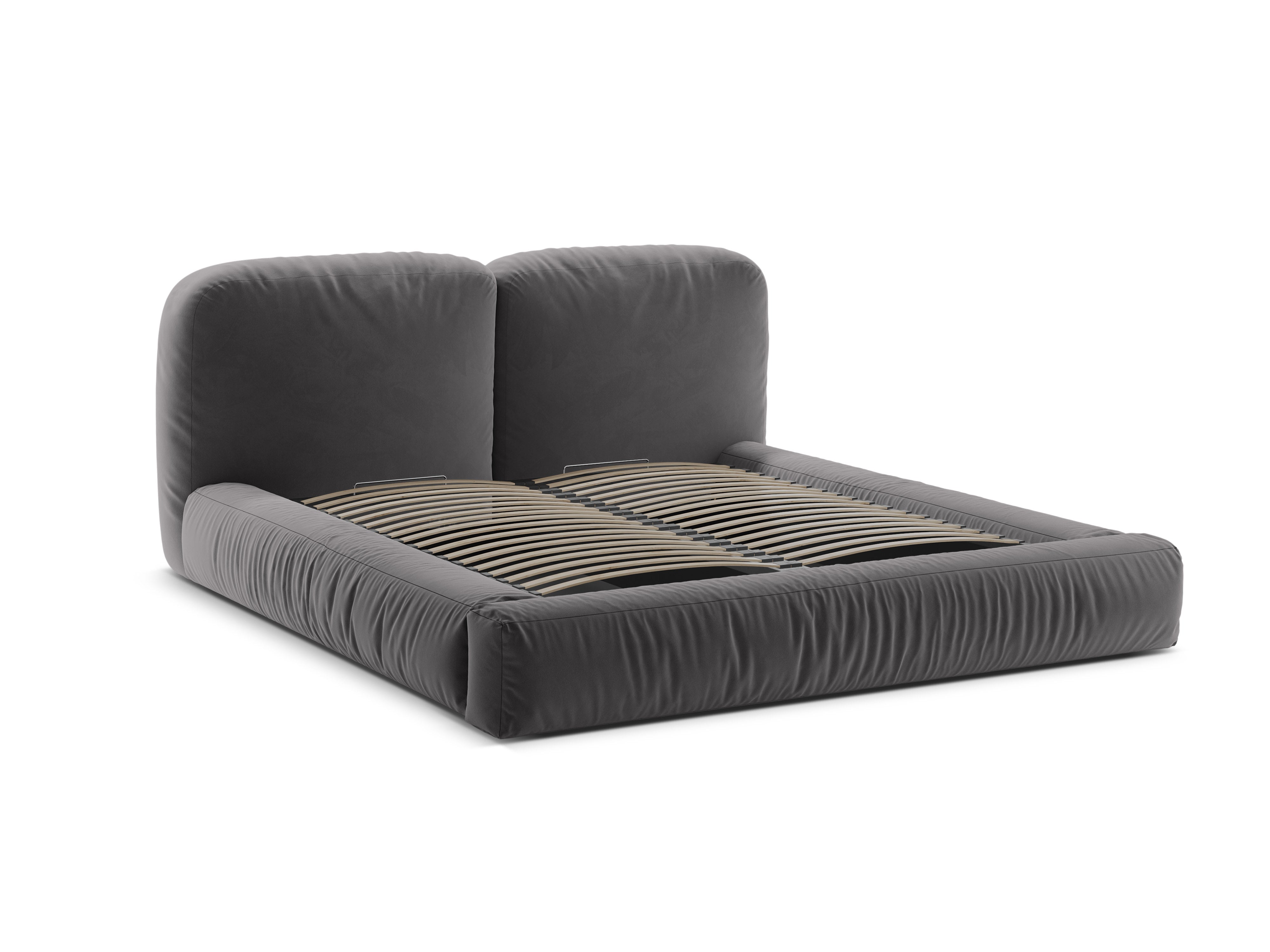 Bett Martina, Material: Samt