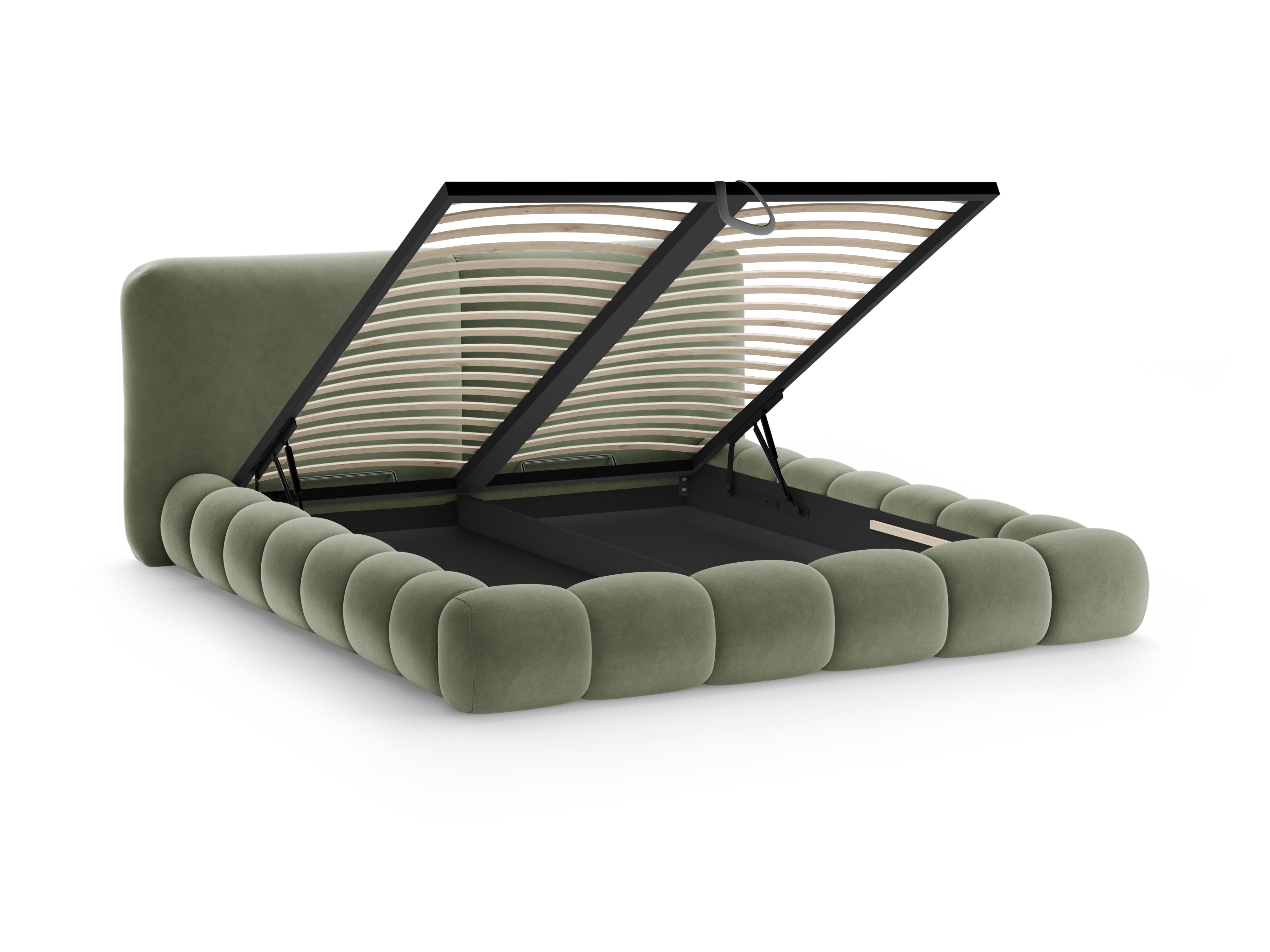Bett Solange, Material: Samt