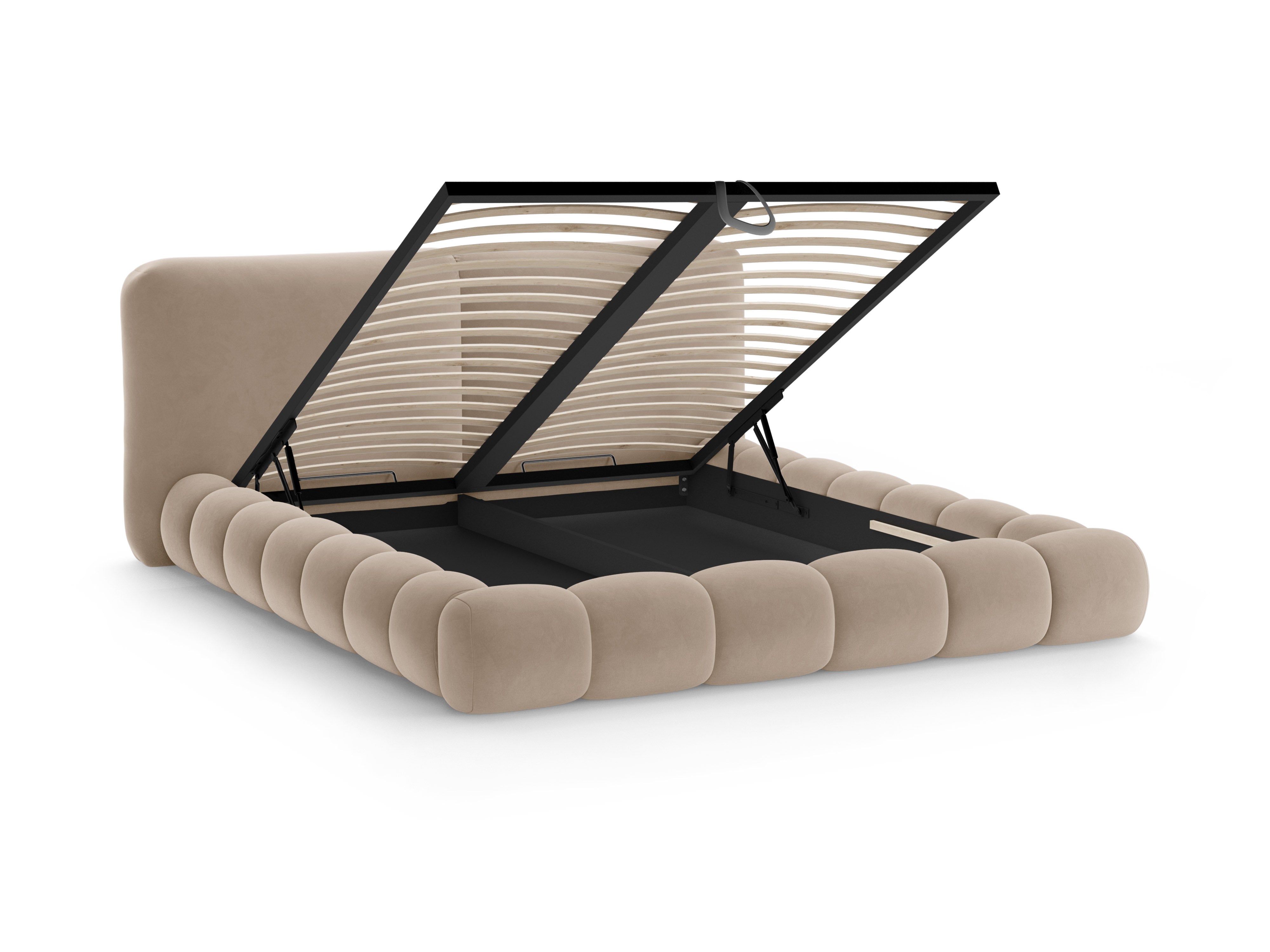 Bett Solange, Material: Samt