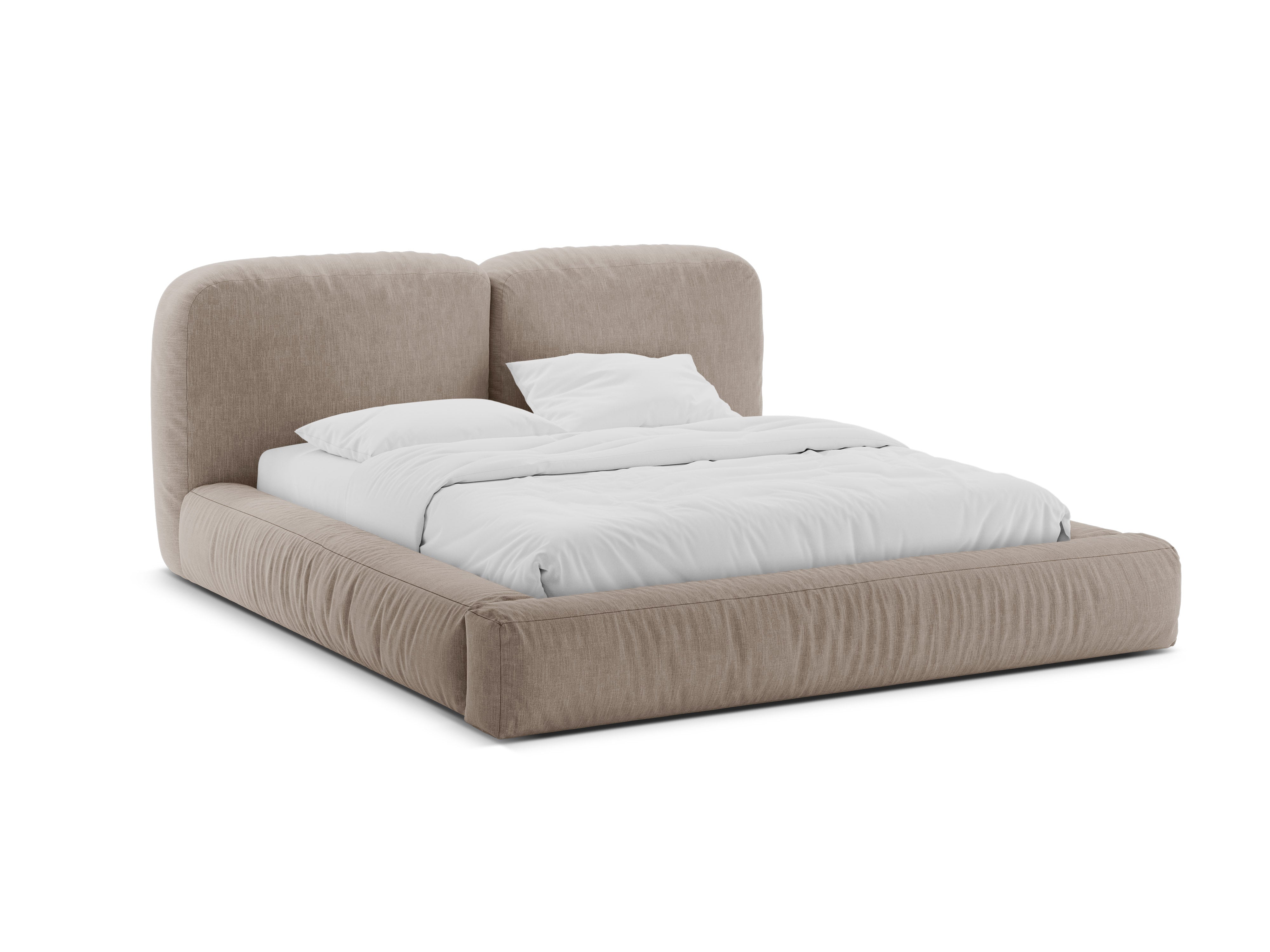 Bett Martina, Material: Strukturierter Stoff