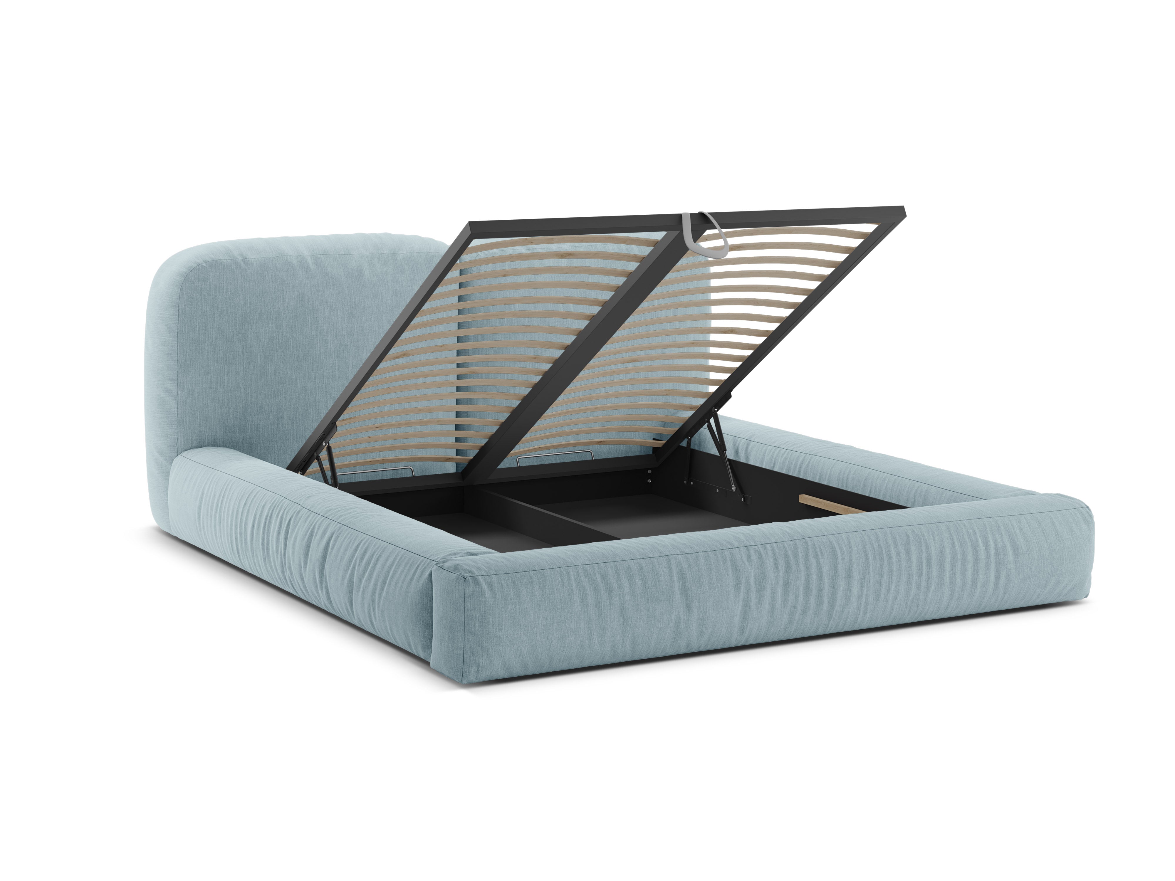 Bett Martina, Material: Strukturierter Stoff