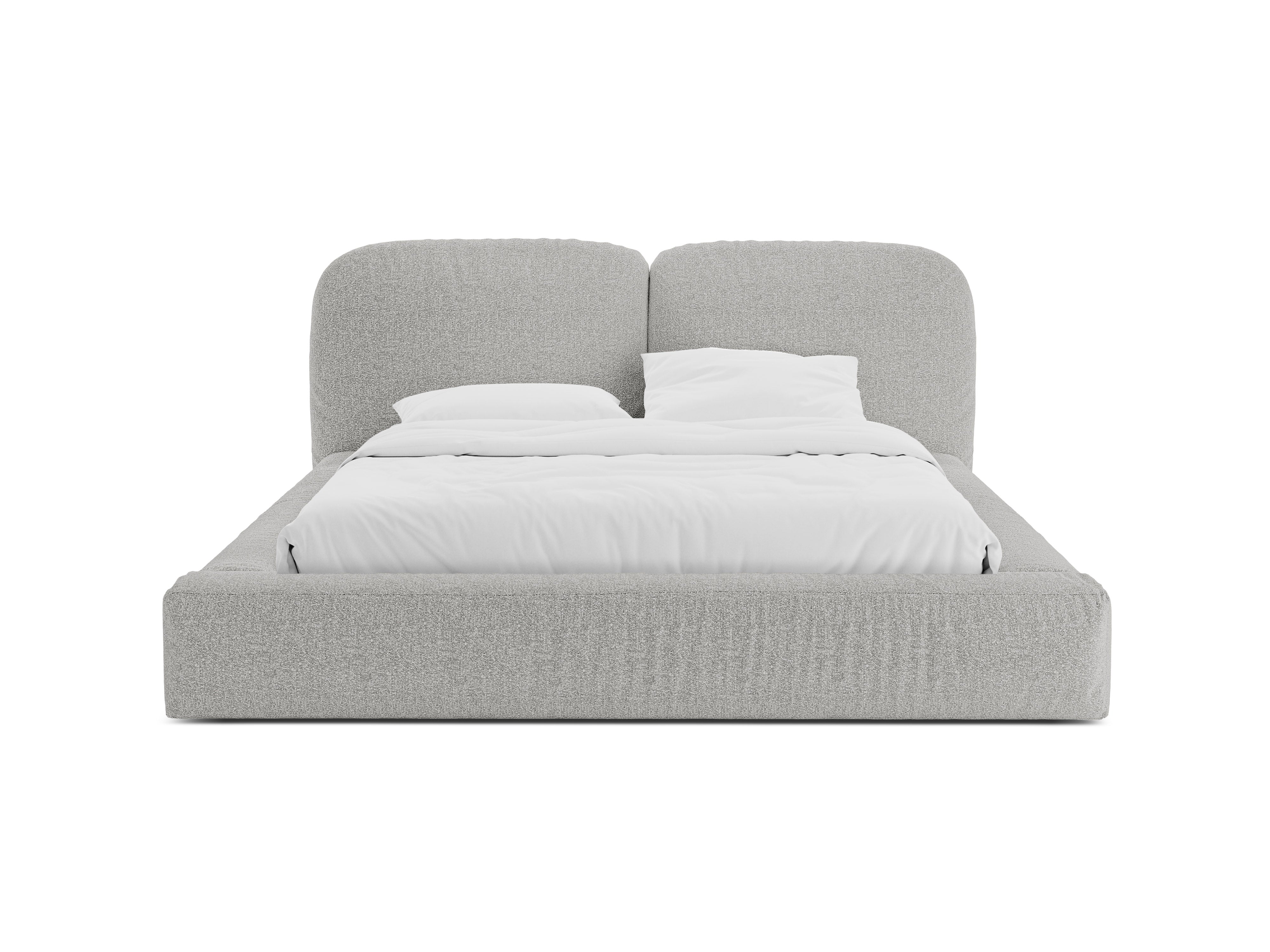 Bett Martina, Material: Bouclé