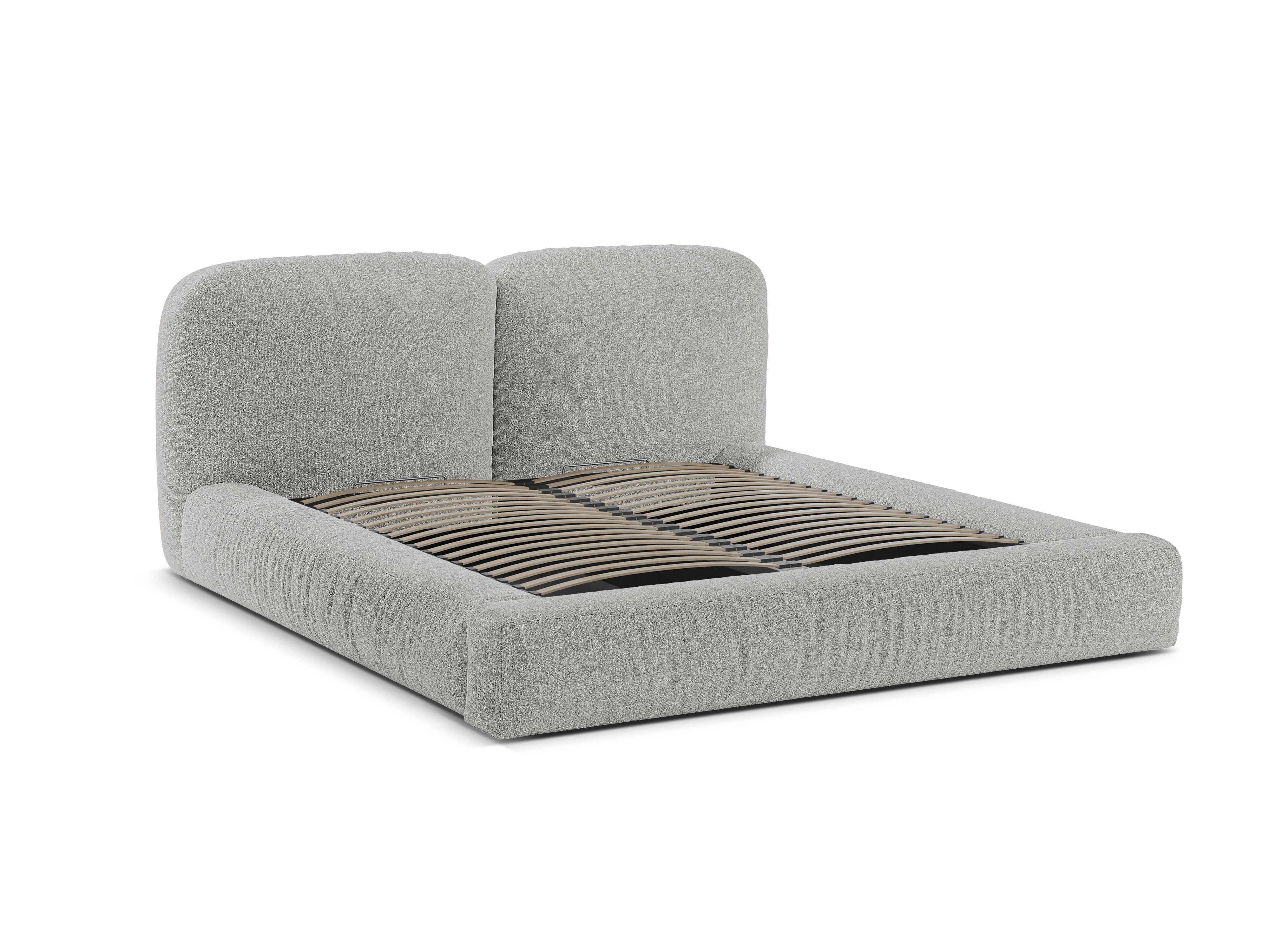 Bett Martina, Material: Bouclé