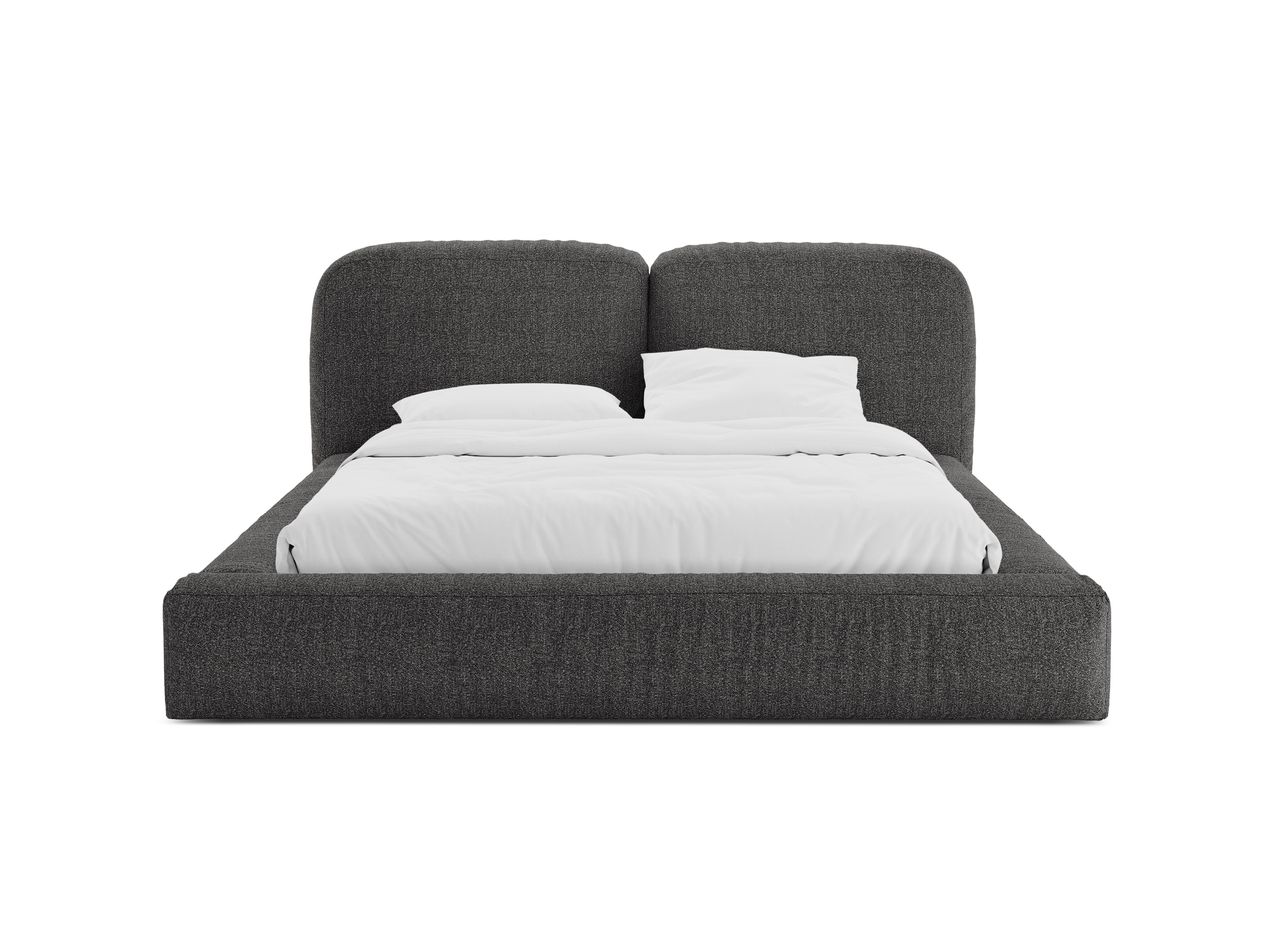 Bett Martina, Material: Bouclé