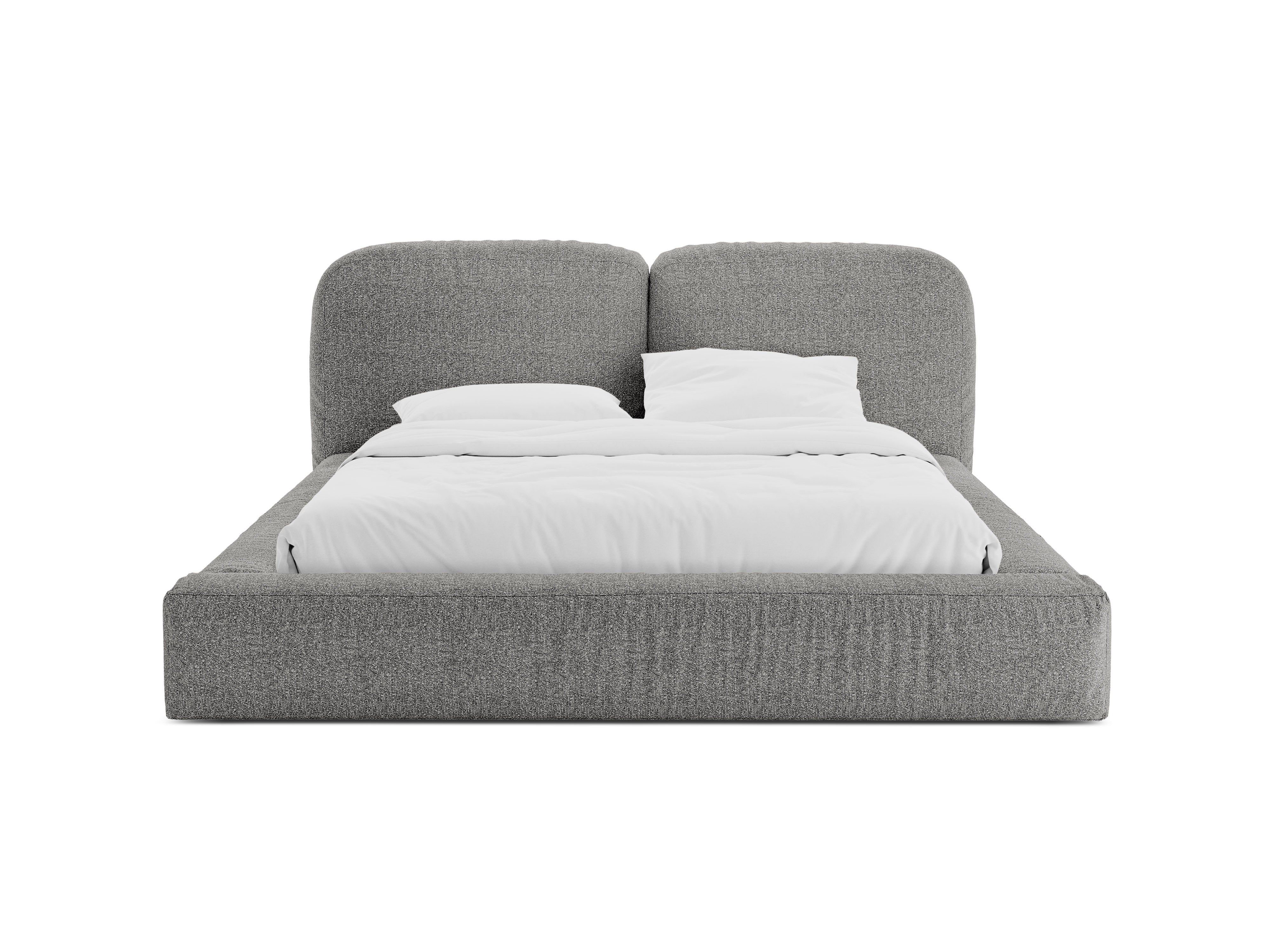 Bett Martina, Material: Bouclé
