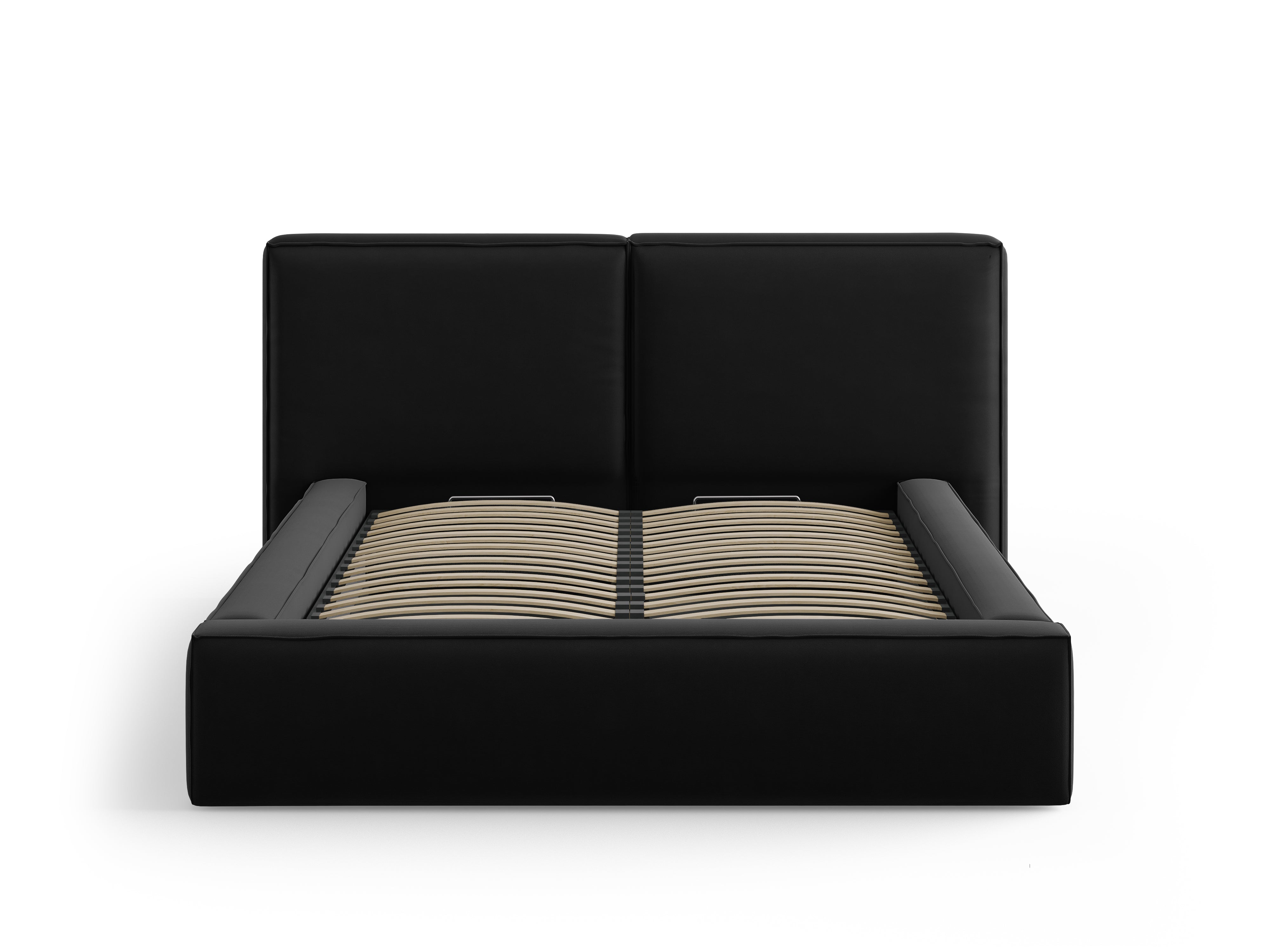 Jodie Bett mit Aufbewahrungsfach, Material: Samt