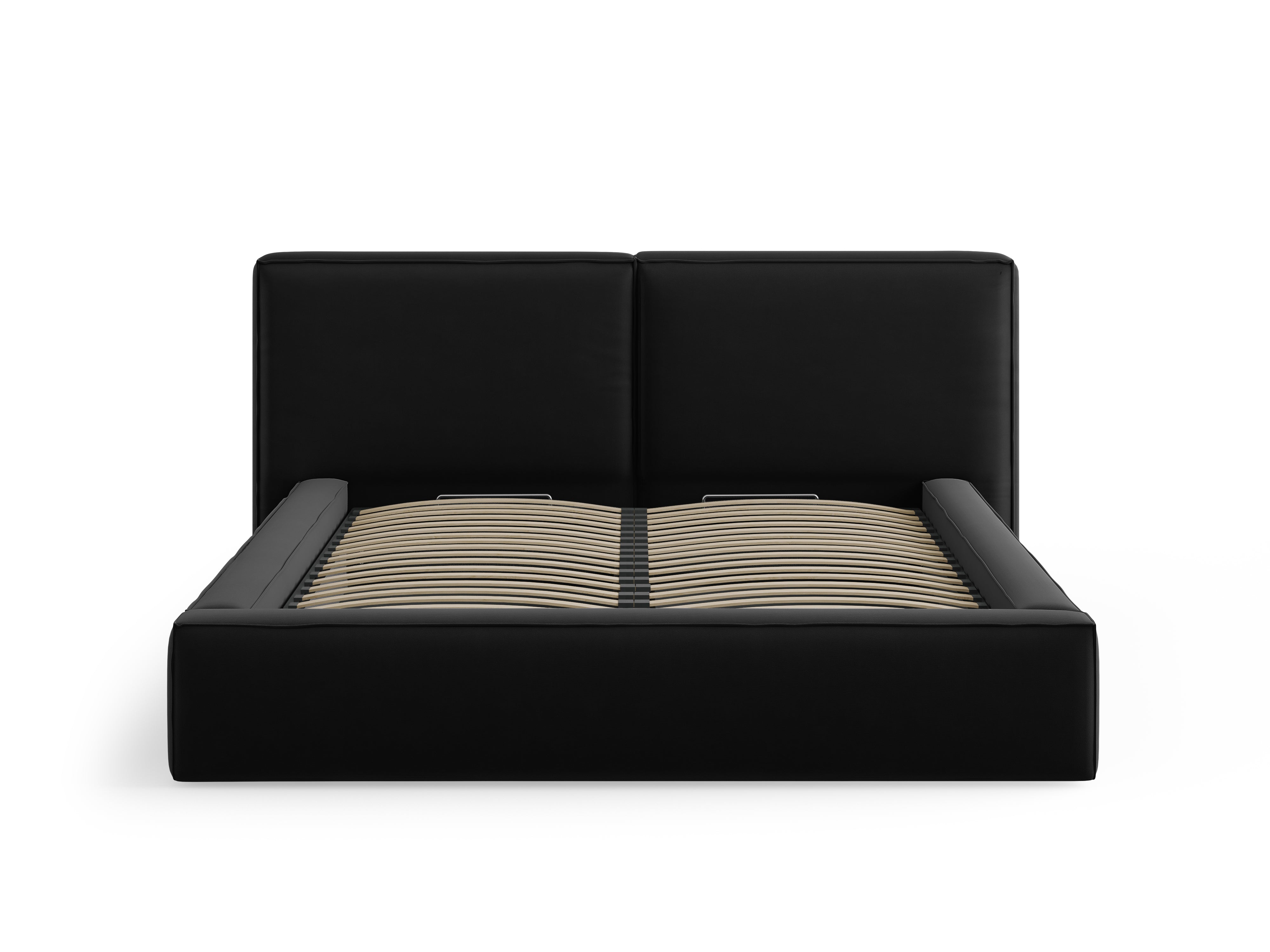 Jodie Bett mit Aufbewahrungsfach, Material: Samt