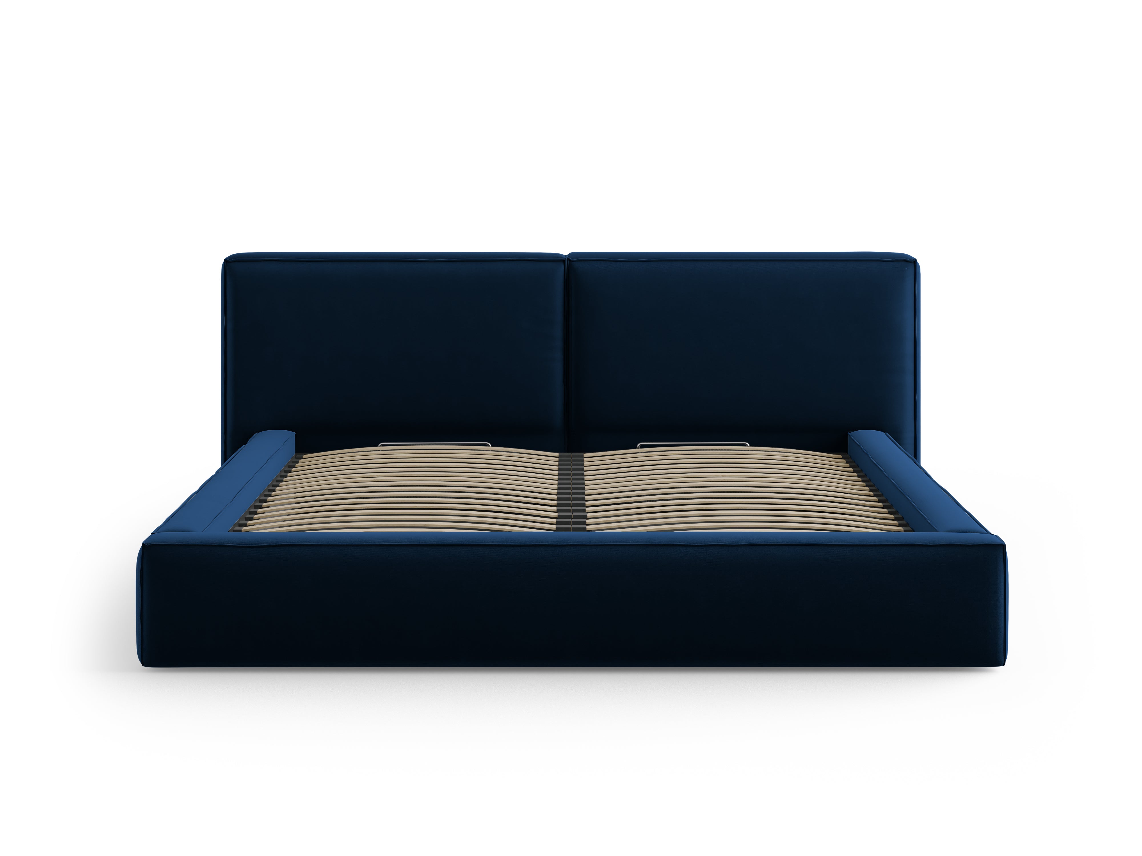 Jodie Bett mit Aufbewahrungsfach, Material: Samt