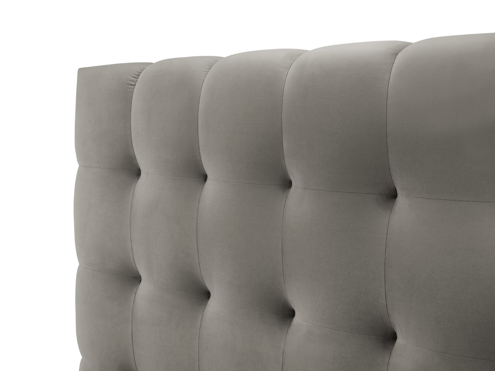 Mamaia Bettgestell mit doppeltem Kopfteil und Staufach