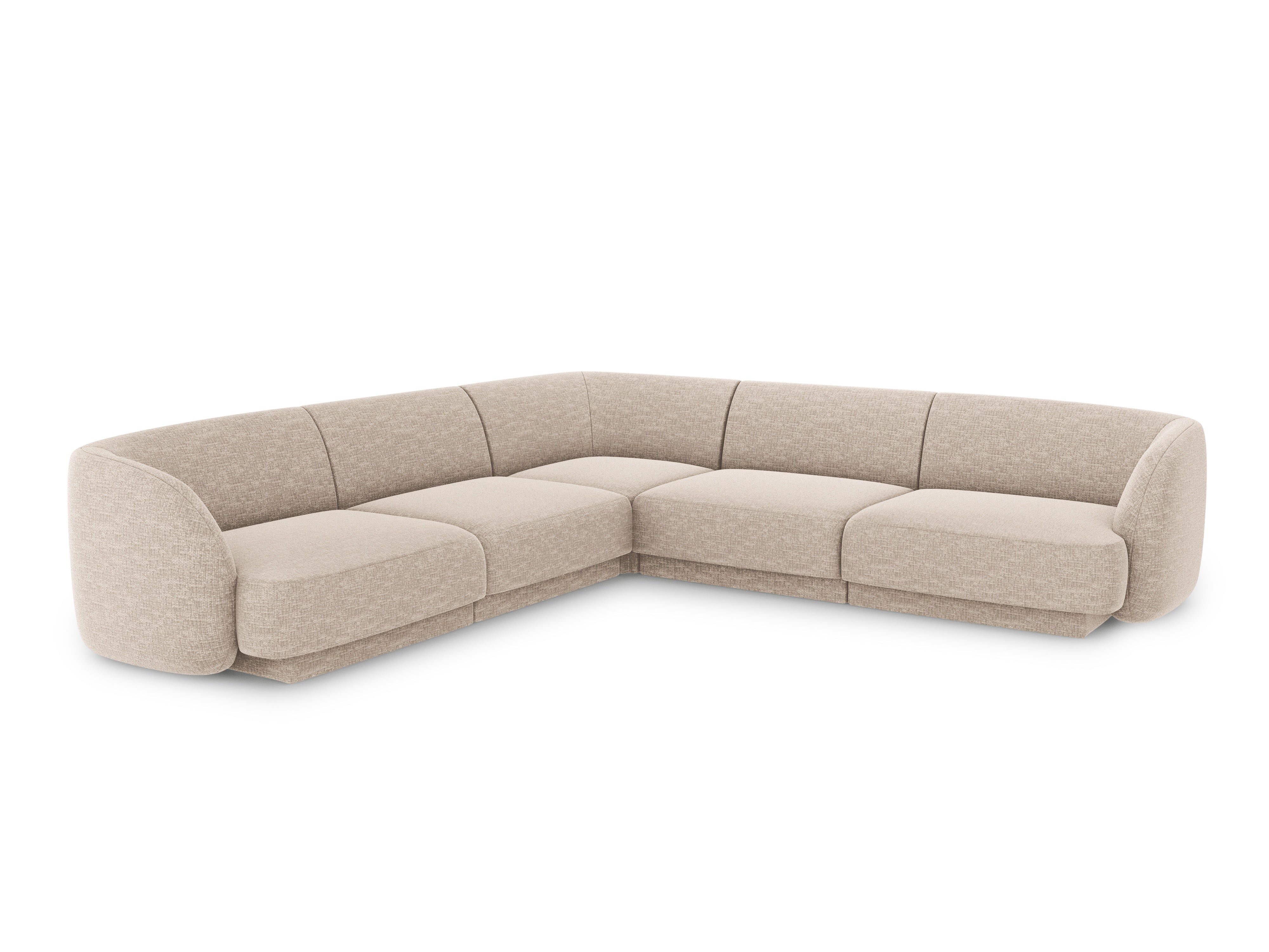 Sitzgarnitur Miley 255x255 cm, Material: Chenille