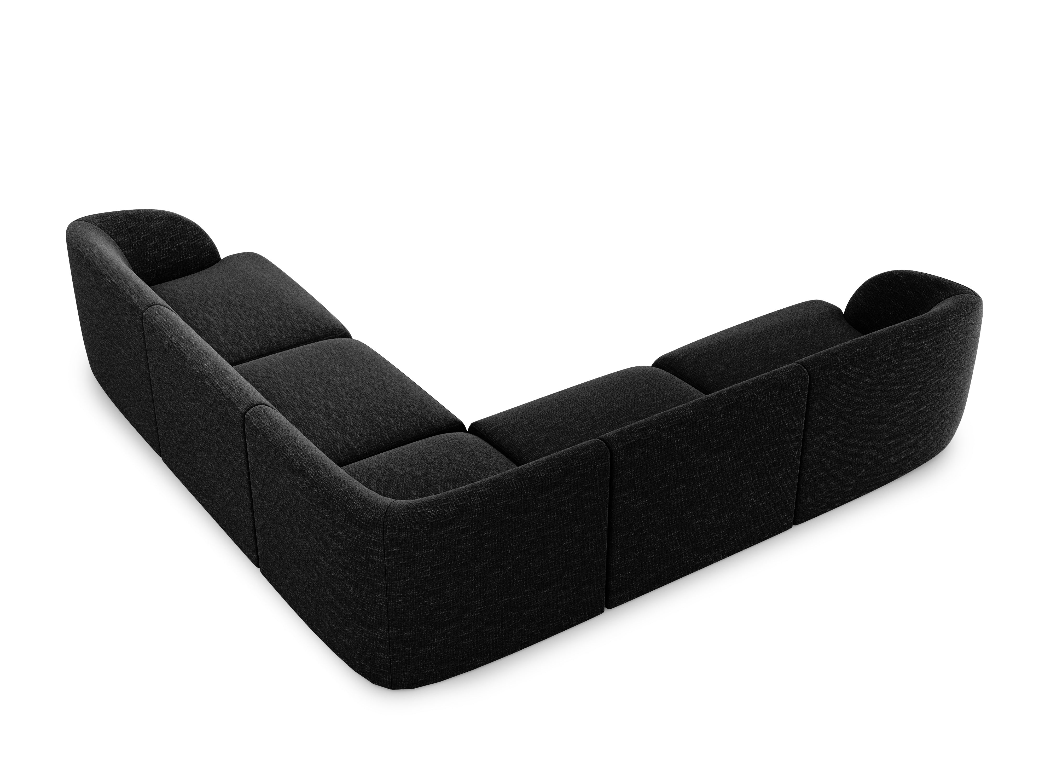 Sitzgarnitur Miley 255x255 cm, Material: Chenille