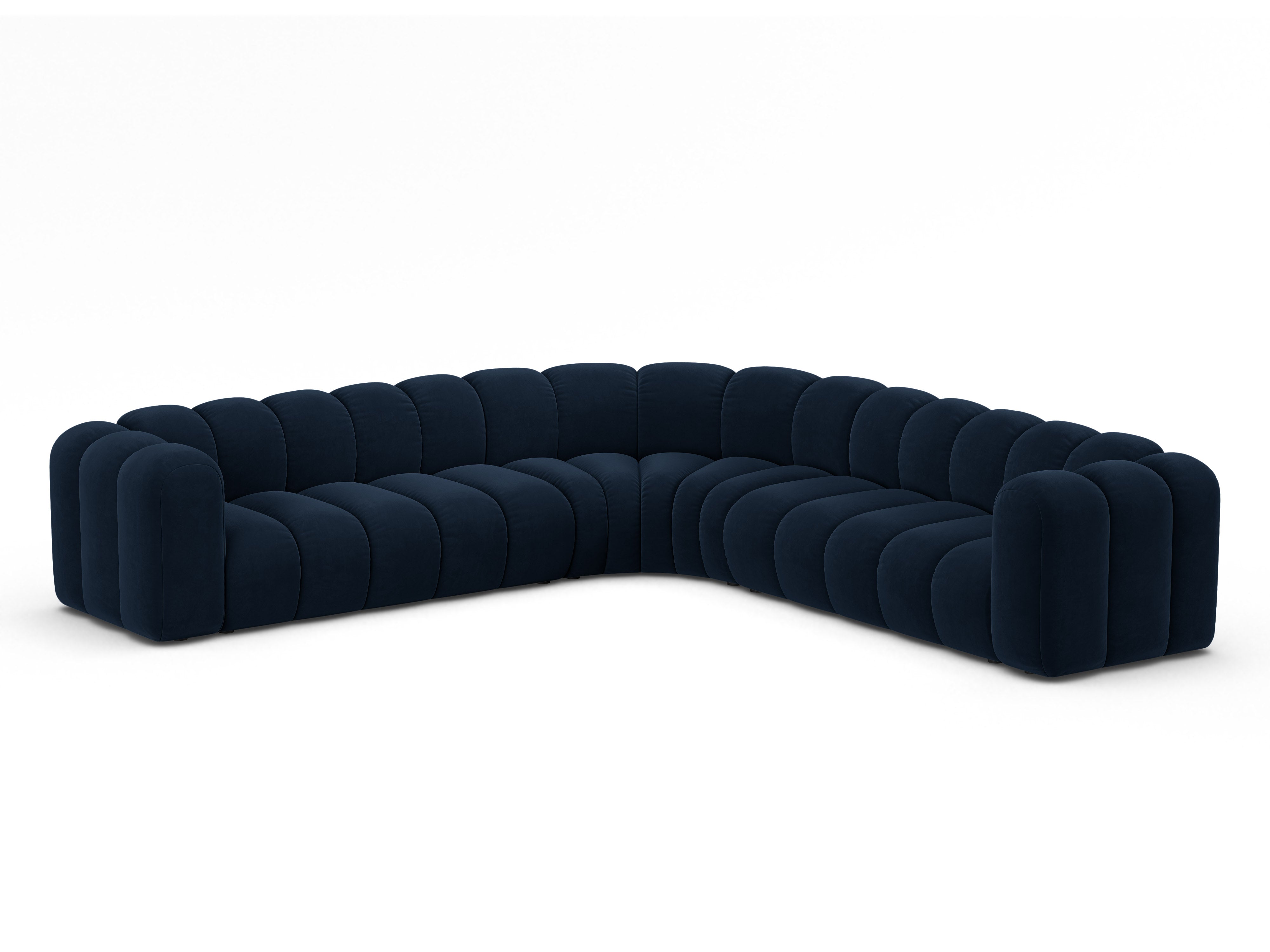 Sitzgarnitur Lupine 309x309 cm, Material: Samt