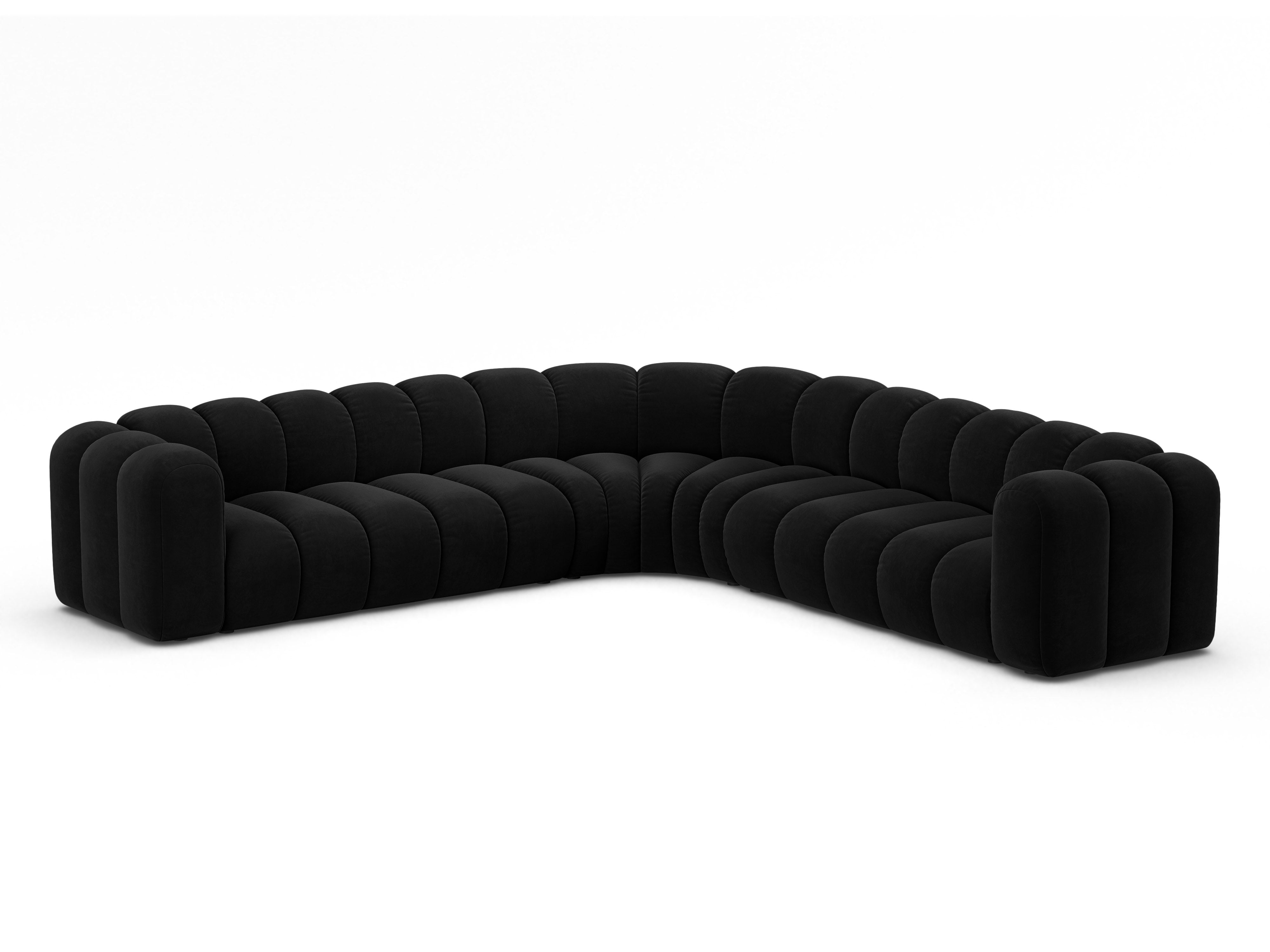 Sitzgarnitur Lupine 309x309 cm, Material: Samt