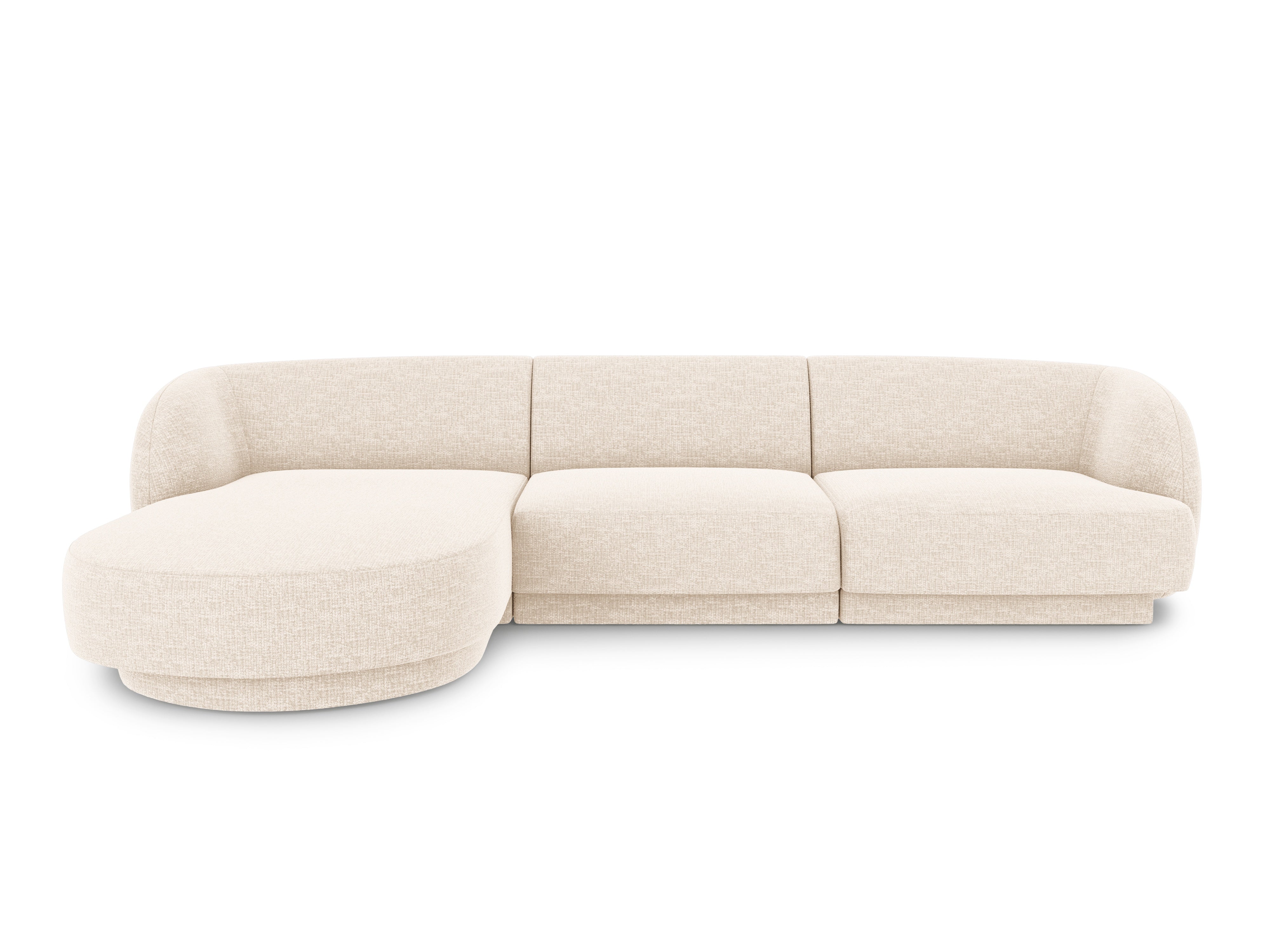 Sitzgarnitur Miley 255x165cm, Material: Chenille