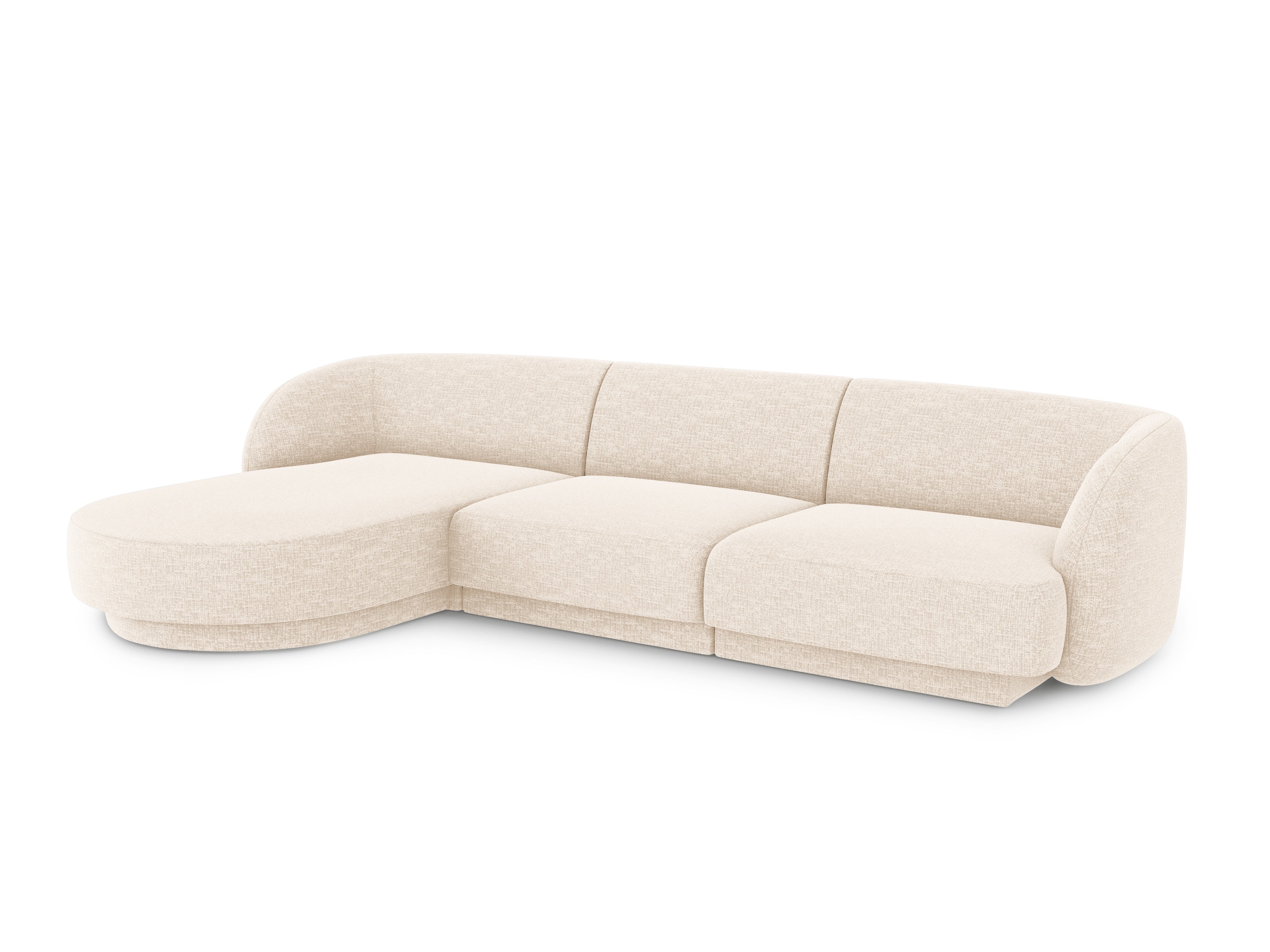 Sitzgarnitur Miley 255x165cm, Material: Chenille