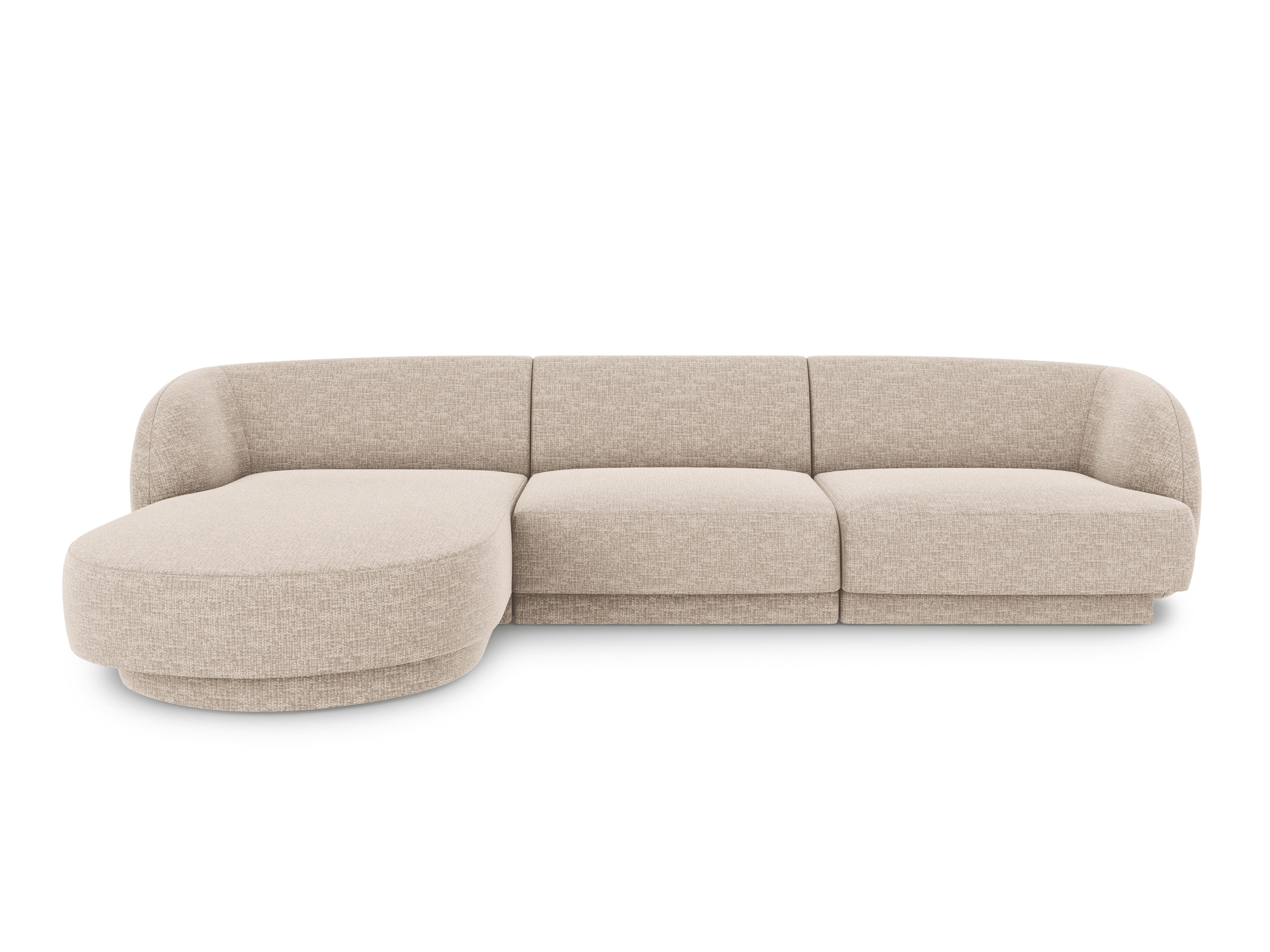 Sitzgarnitur Miley 255x165cm, Material: Chenille