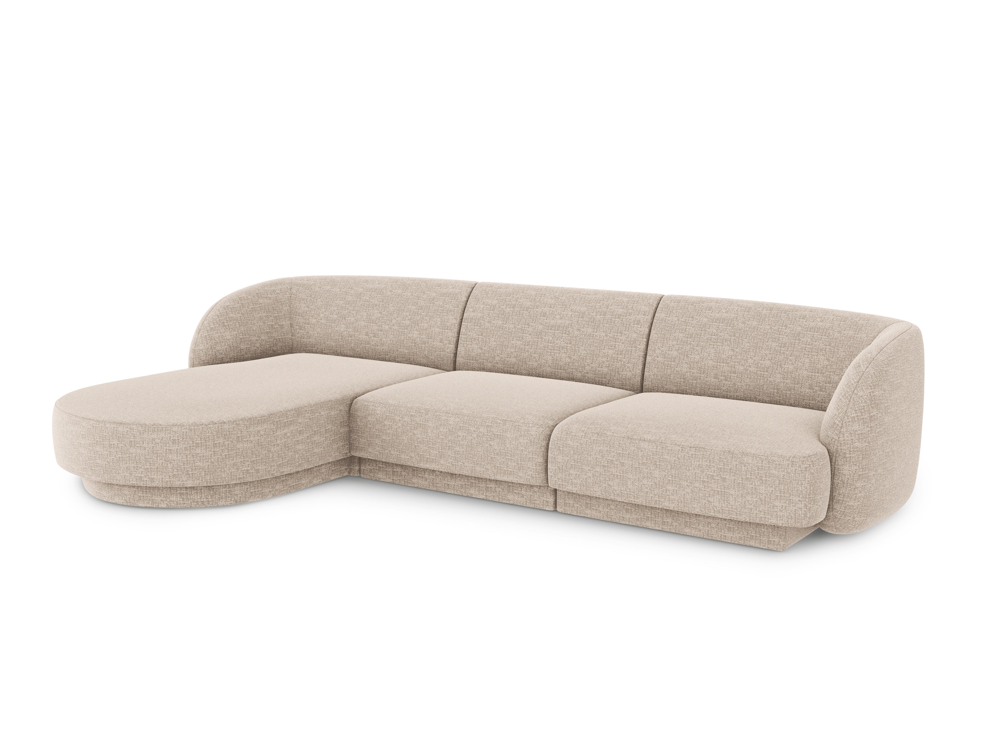 Sitzgarnitur Miley 255x165cm, Material: Chenille