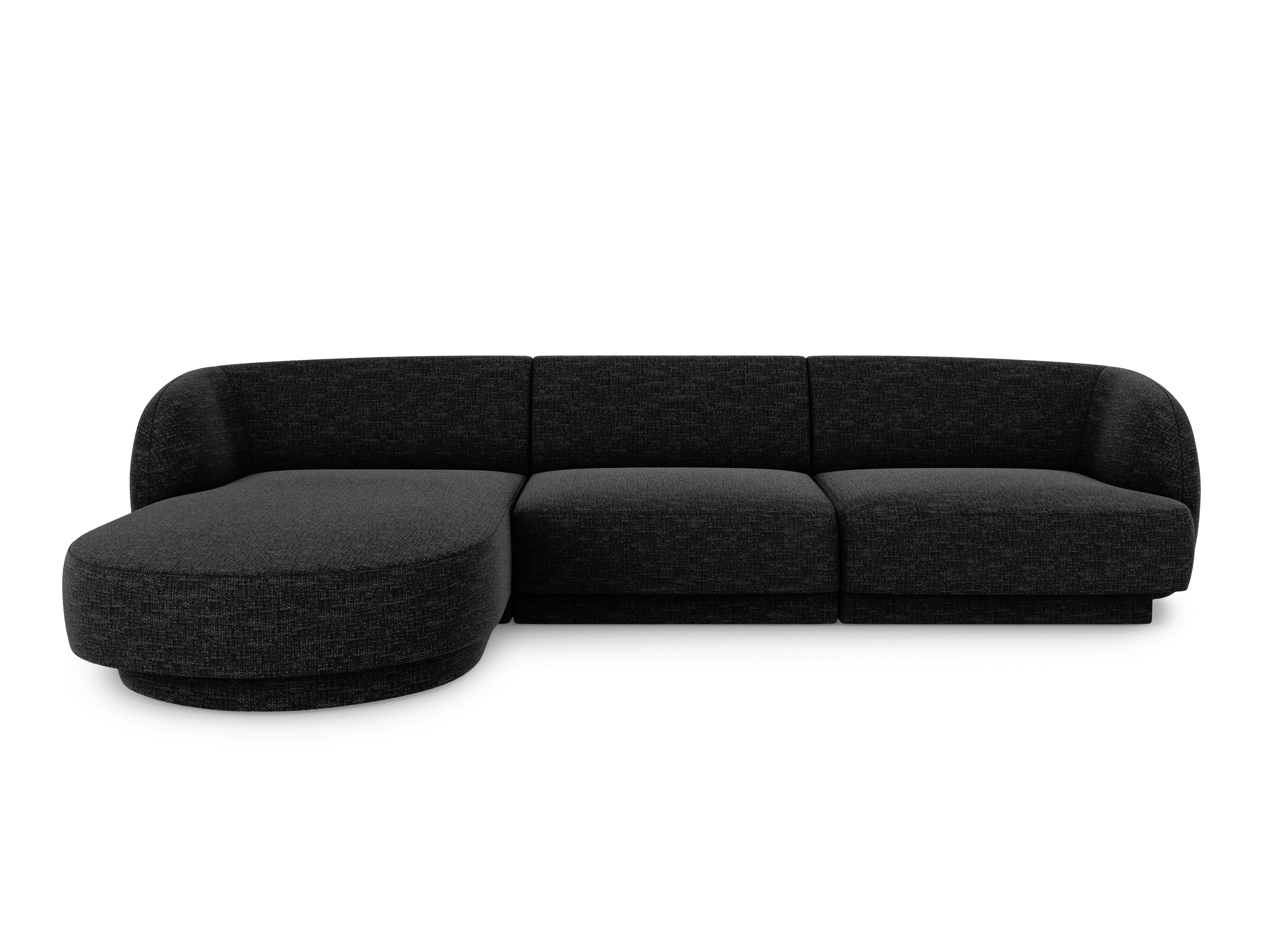 Sitzgarnitur Miley 255x165cm, Material: Chenille