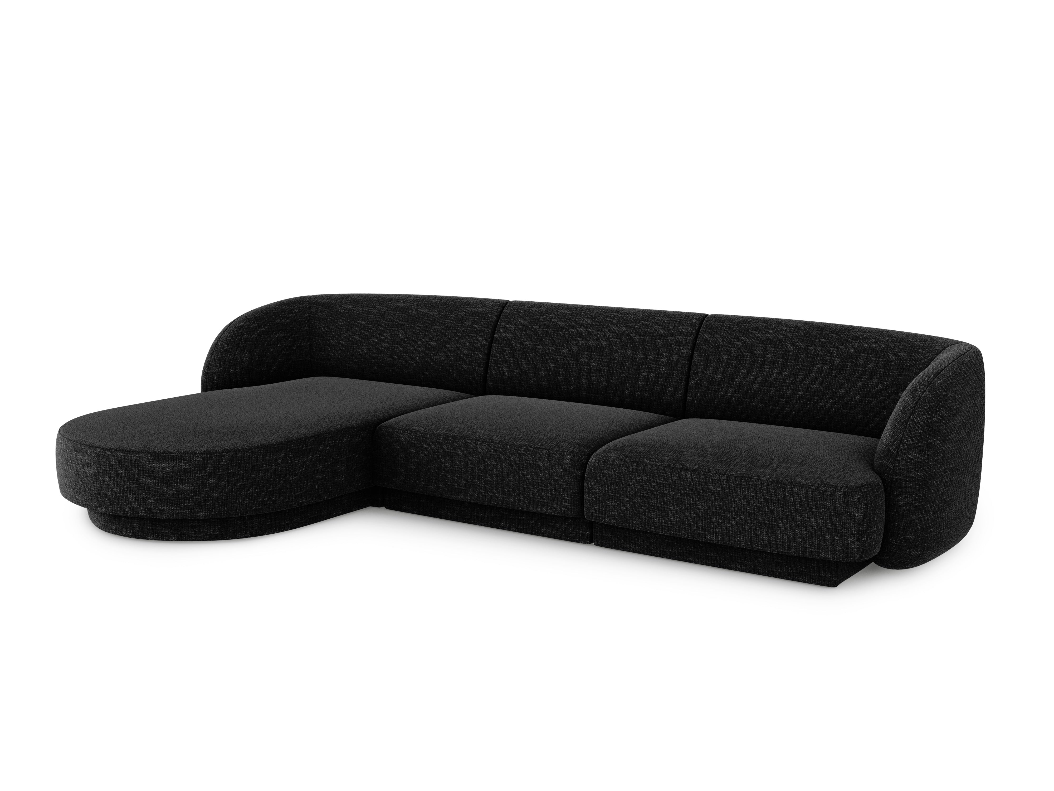 Sitzgarnitur Miley 255x165cm, Material: Chenille