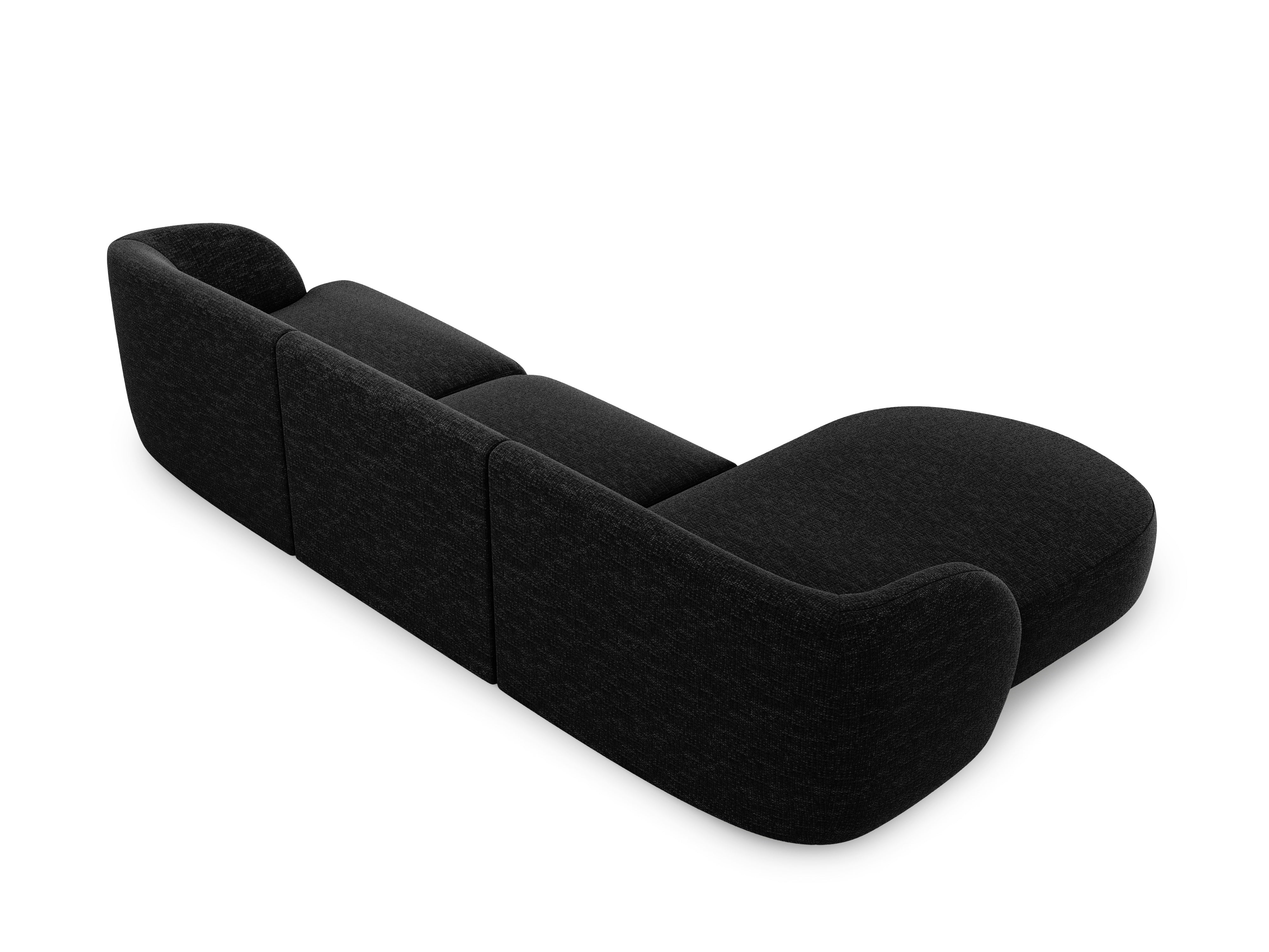 Sitzgarnitur Miley 255x165cm, Material: Chenille