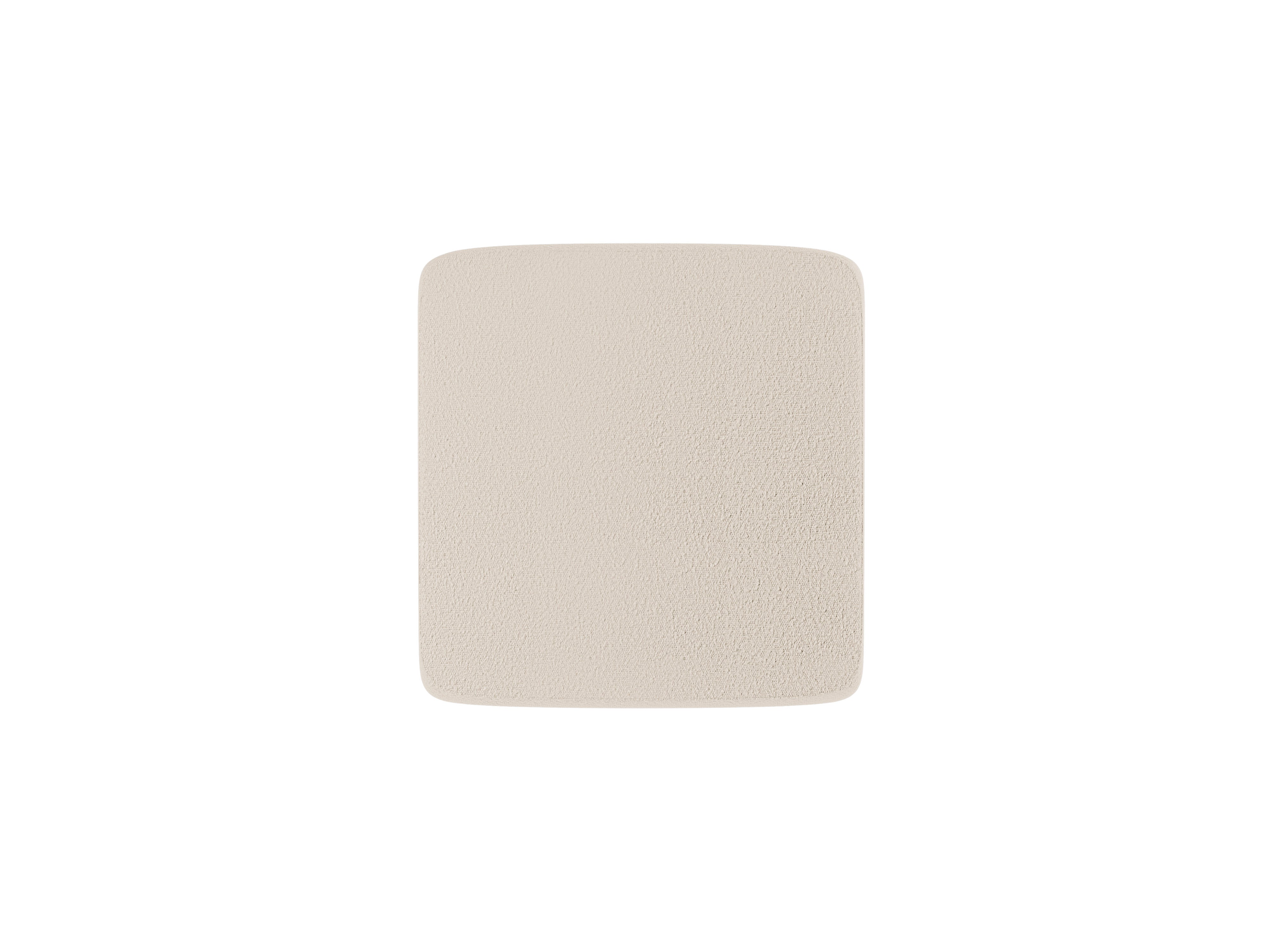 Miley Hocker 90x90cm, Material: Bouclé