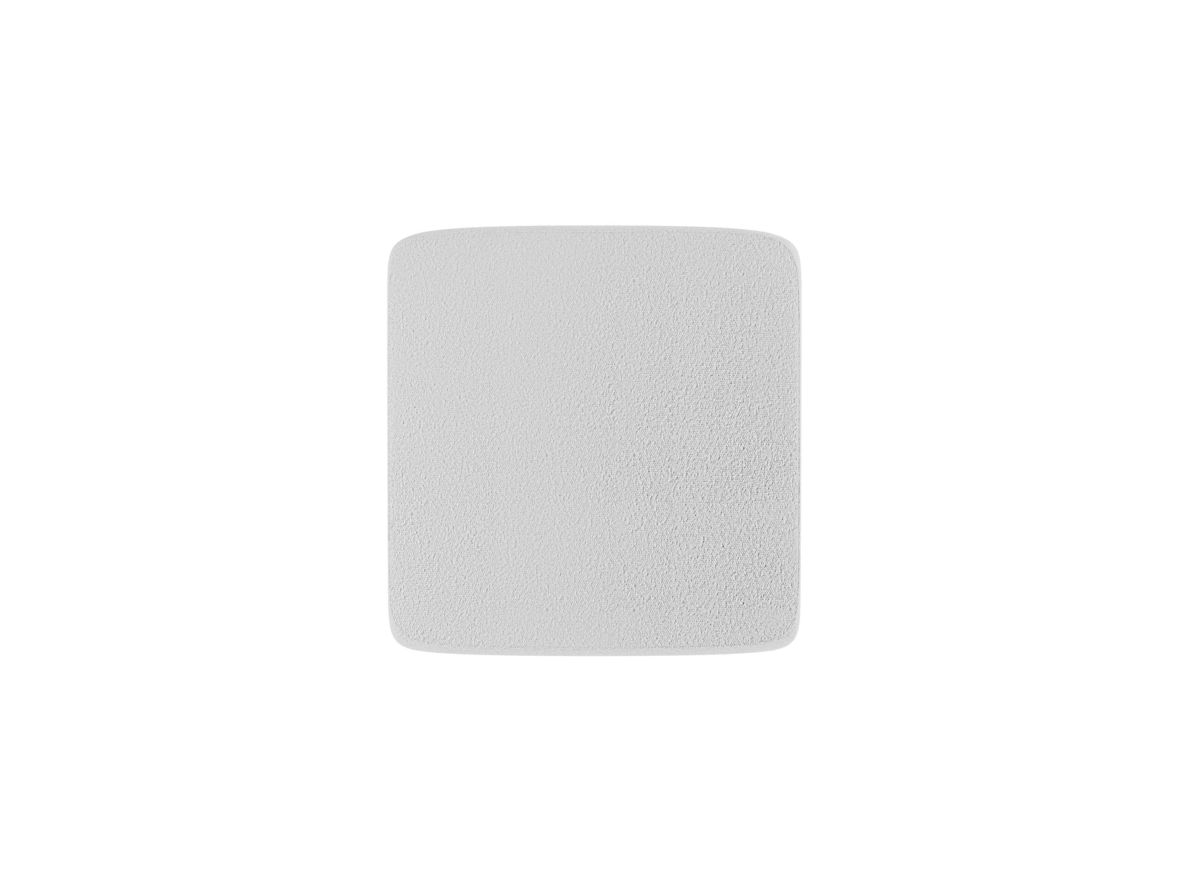 Miley Hocker 90x90cm, Material: Bouclé