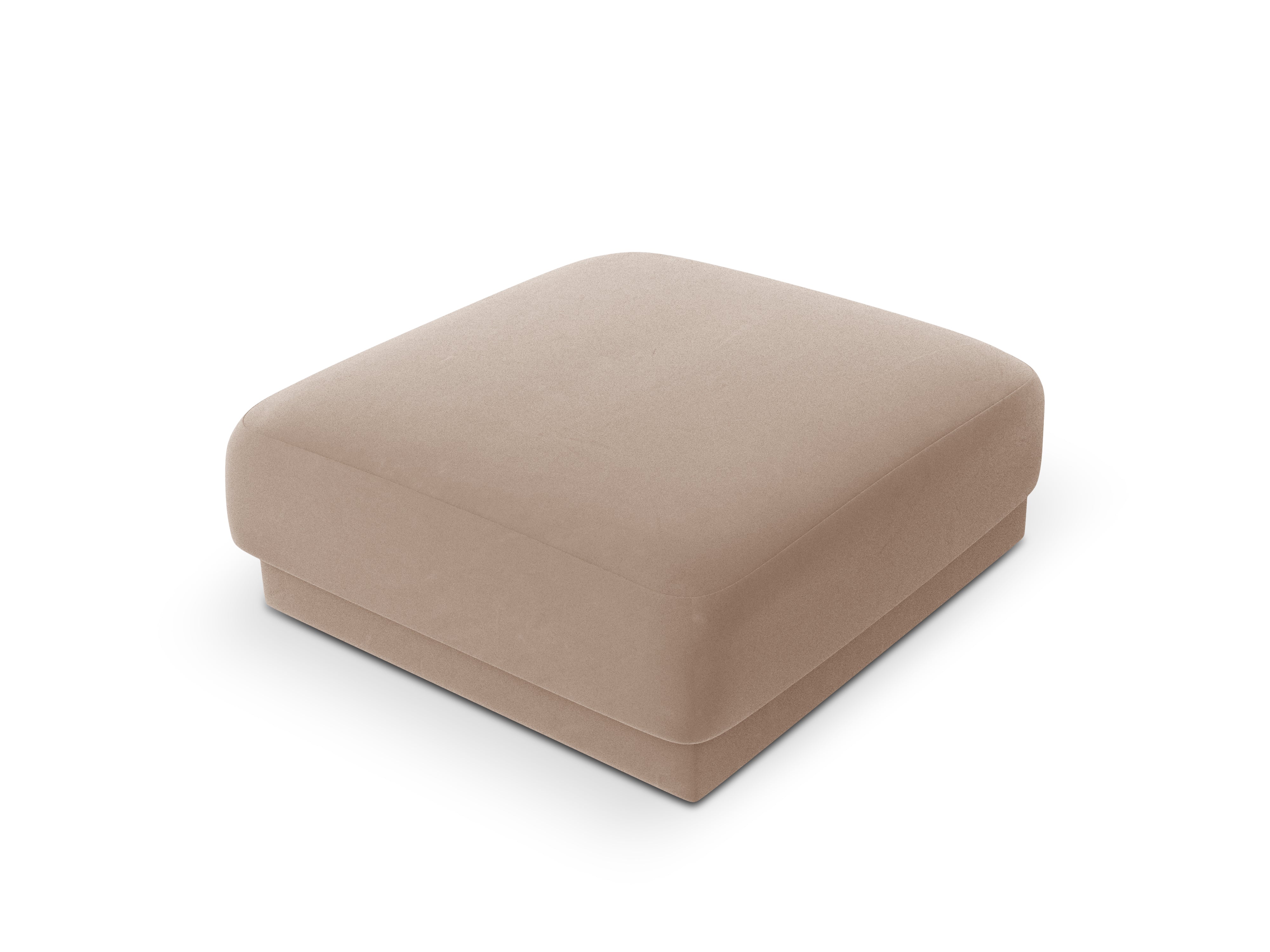Miley Hocker 90x90cm, Material: Samt