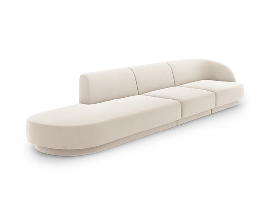 Sofa Miley 323x90 cm, Material: Samt