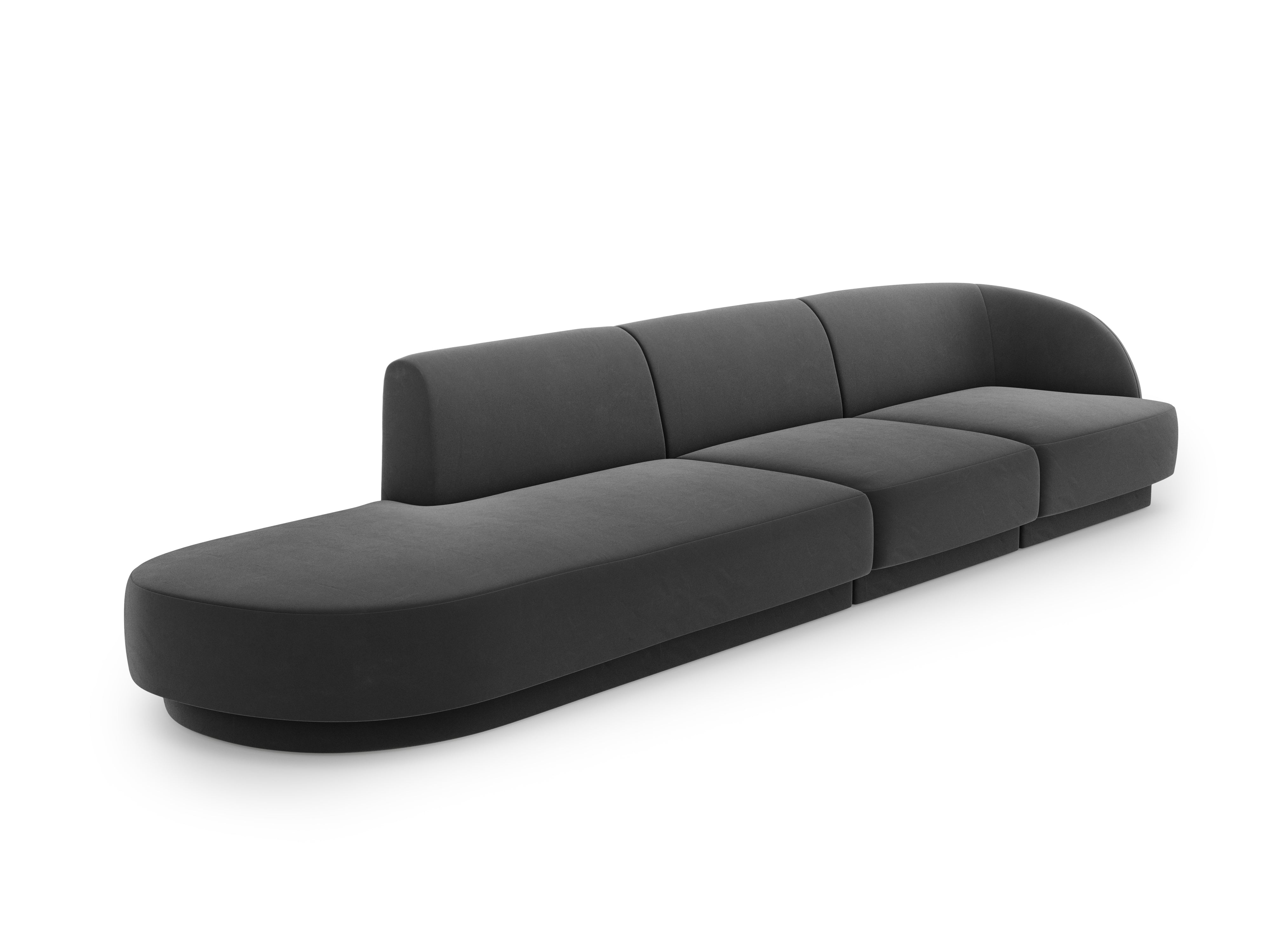 Sofa Miley 323x90 cm, Material: Samt