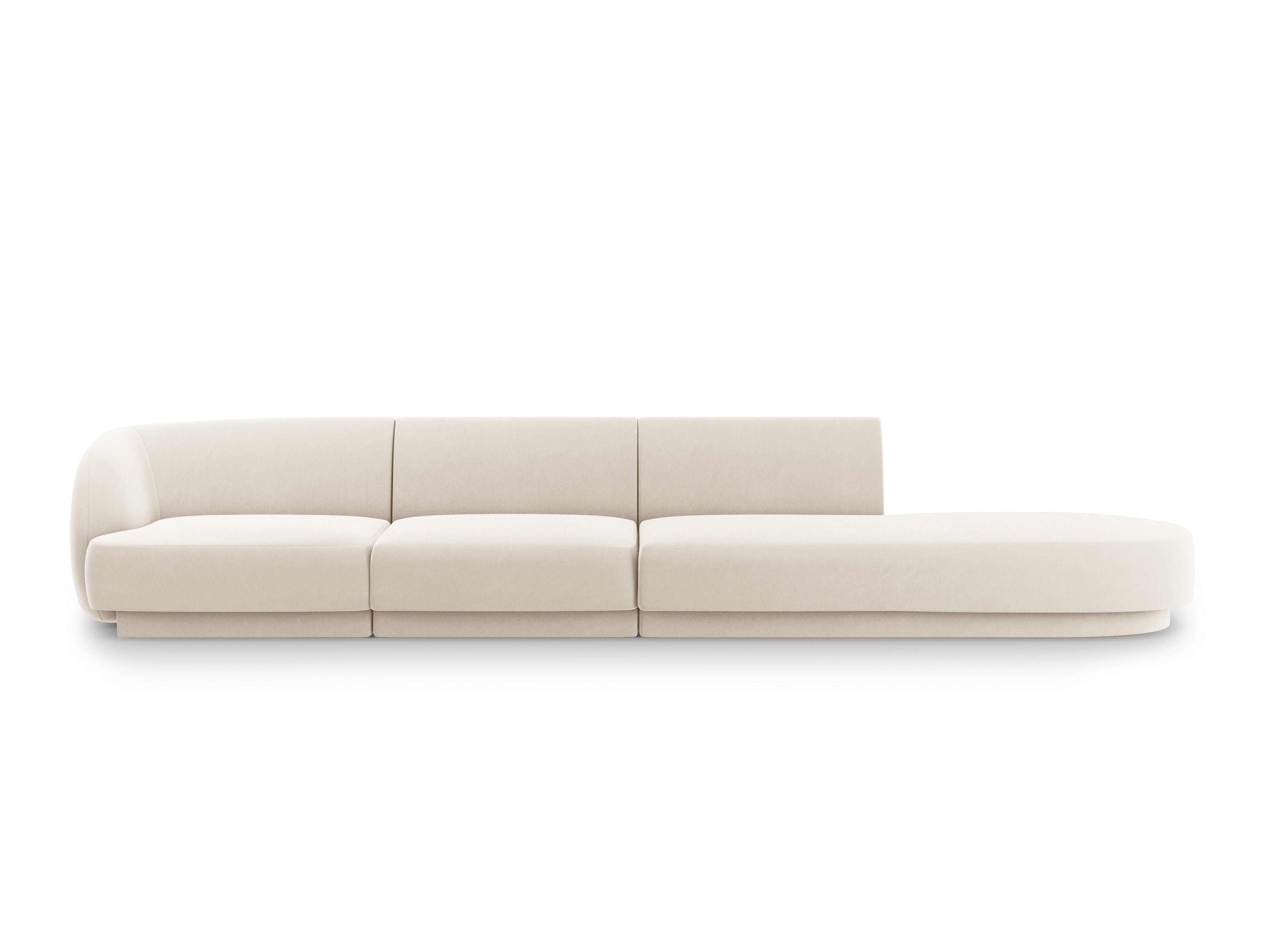 Sofa Miley 323x90 cm, Material: Samt