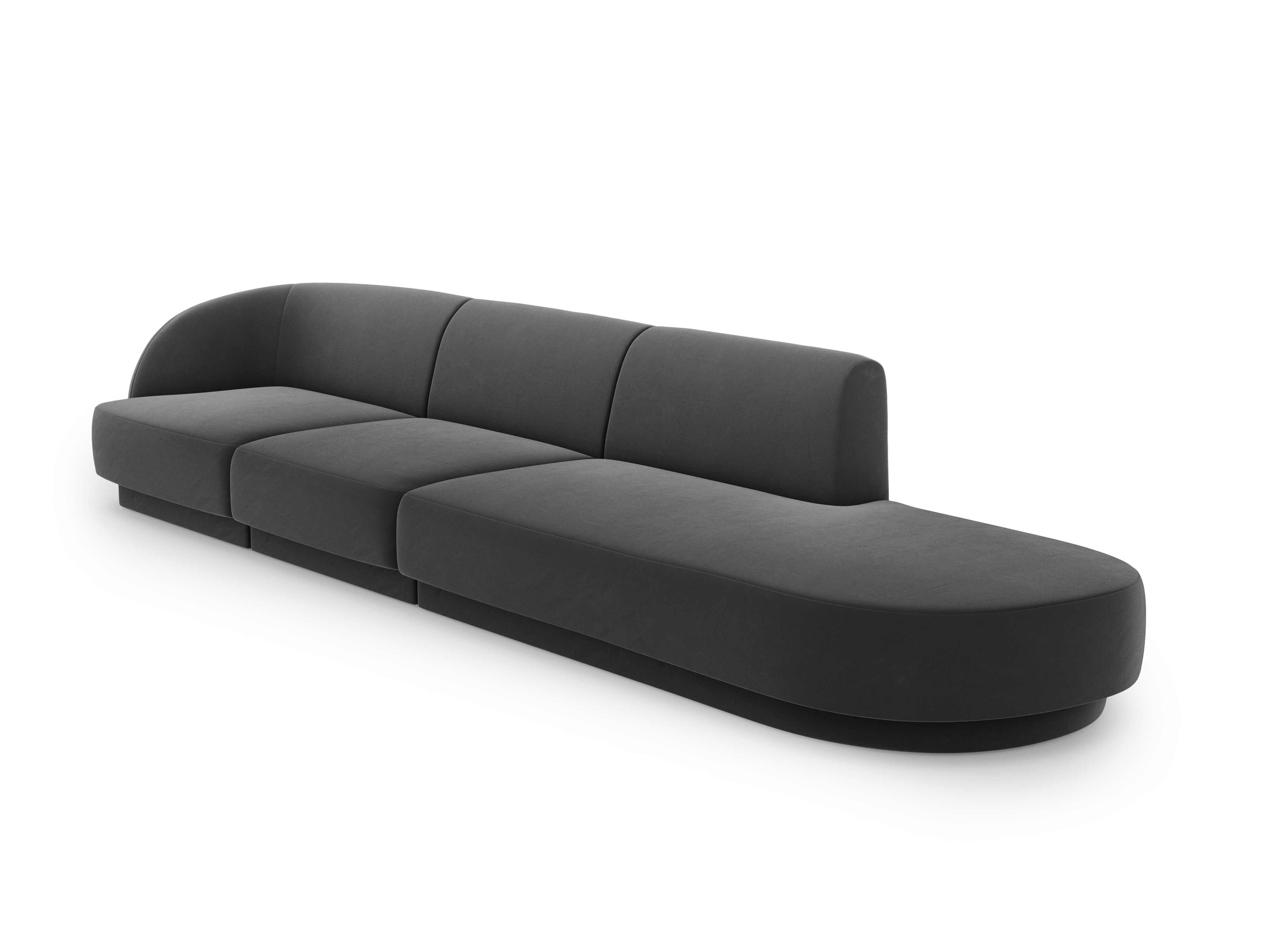 Sofa Miley 323x90 cm, Material: Samt