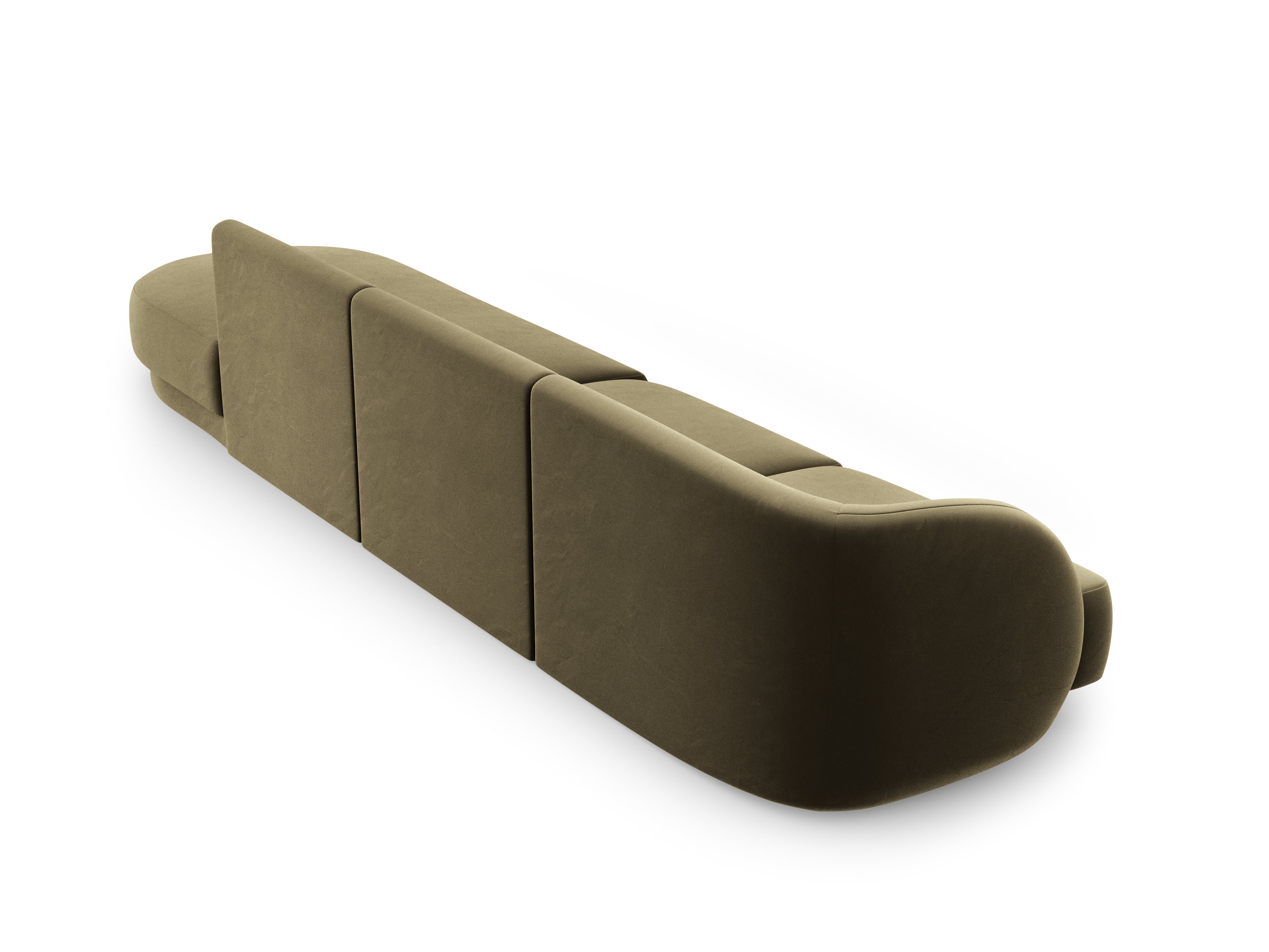 Sofa Miley 323x90 cm, Material: Samt