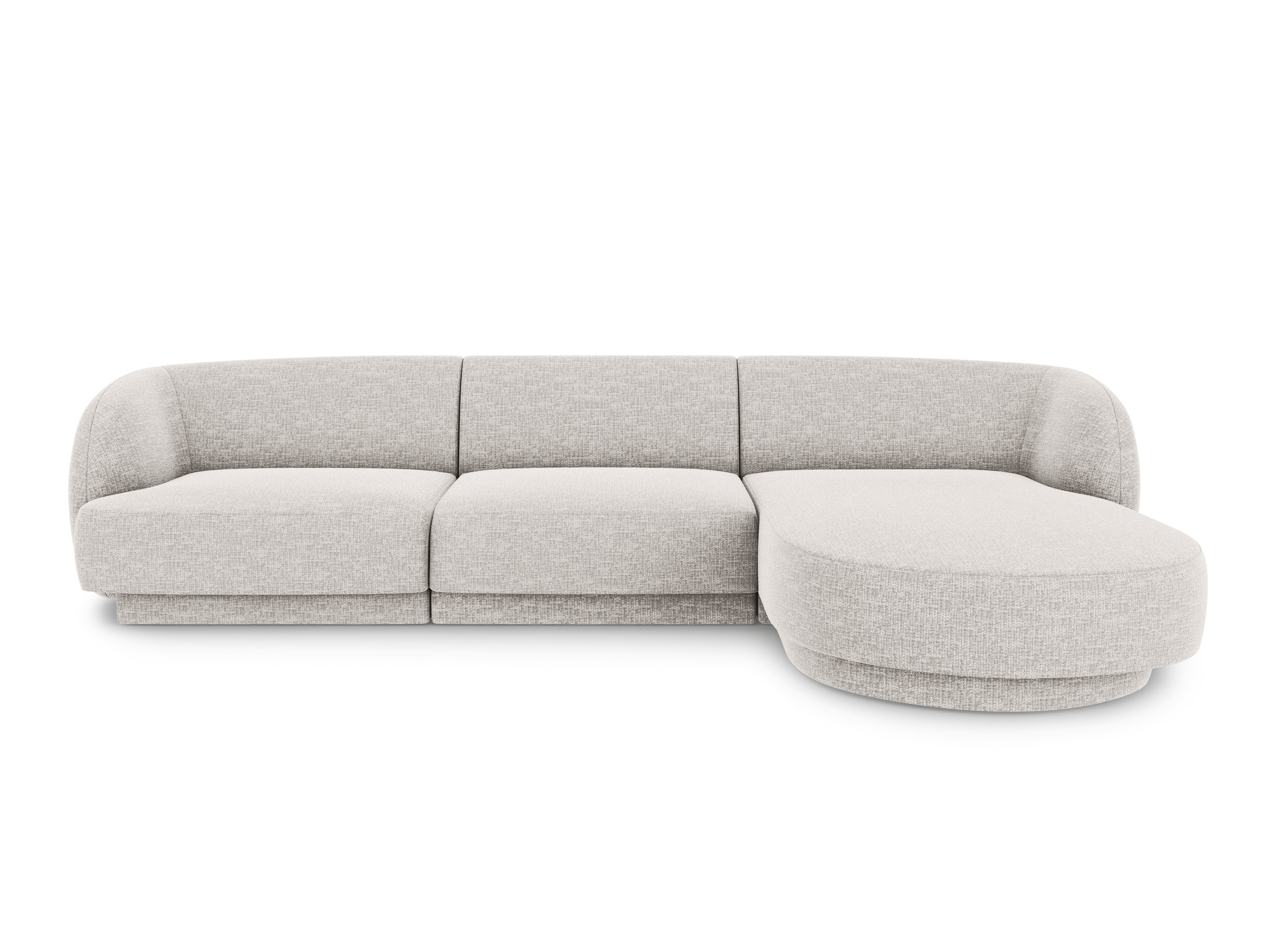 Sitzgarnitur Miley 255x165cm, Material: Chenille