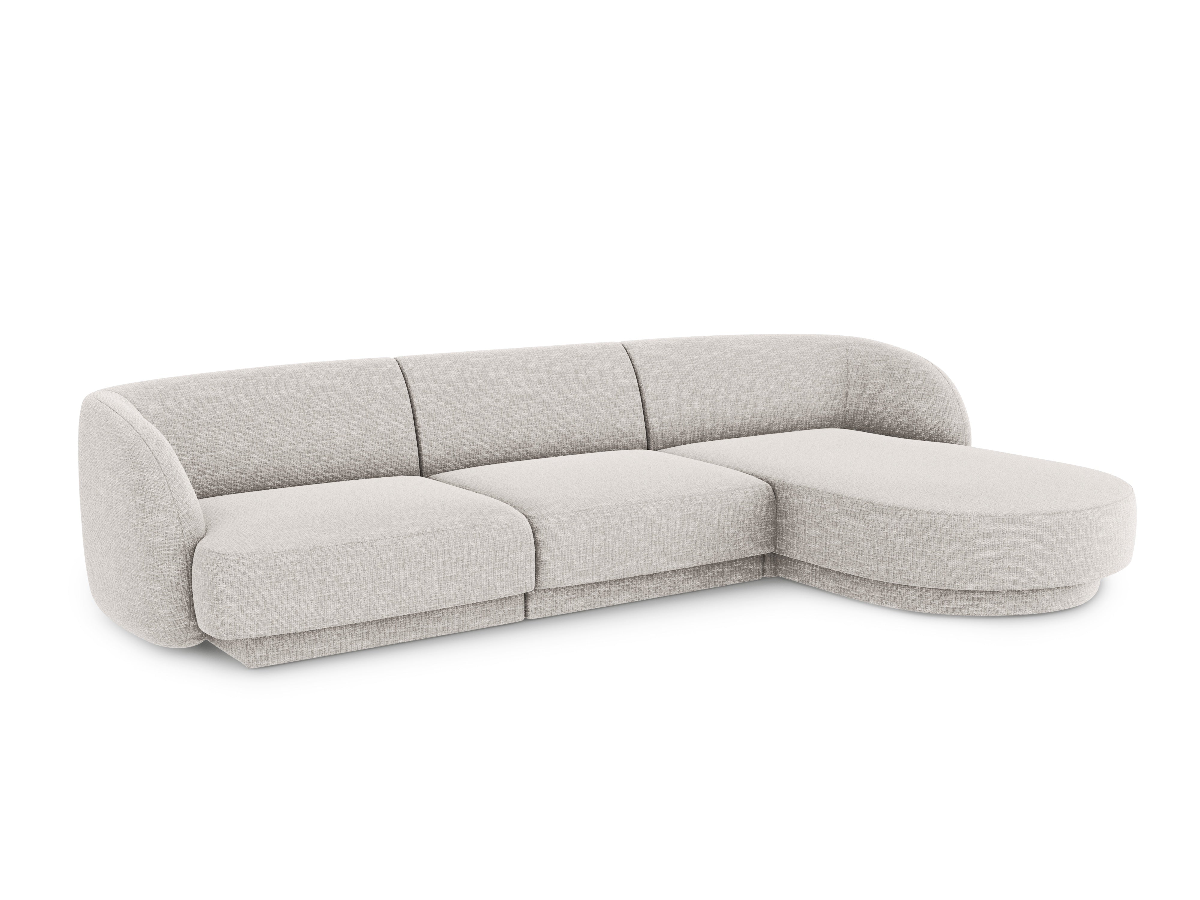 Sitzgarnitur Miley 255x165cm, Material: Chenille