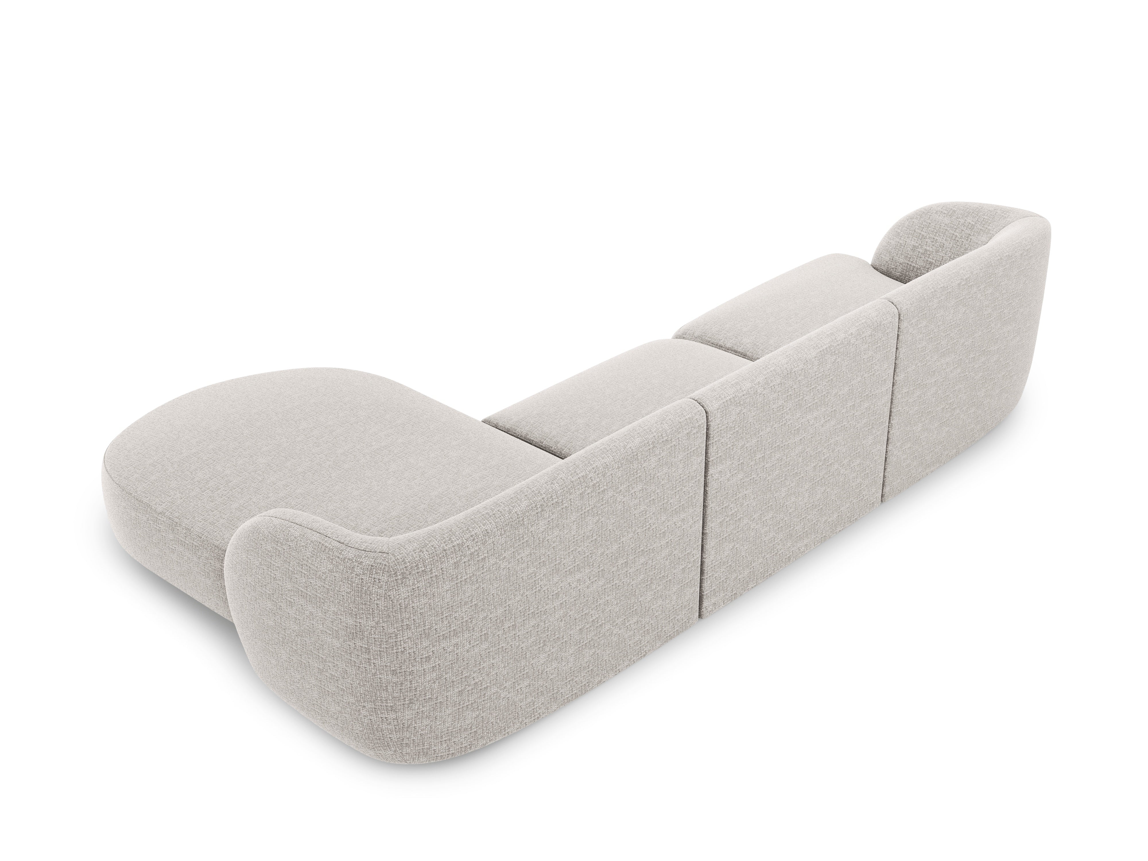 Sitzgarnitur Miley 255x165cm, Material: Chenille