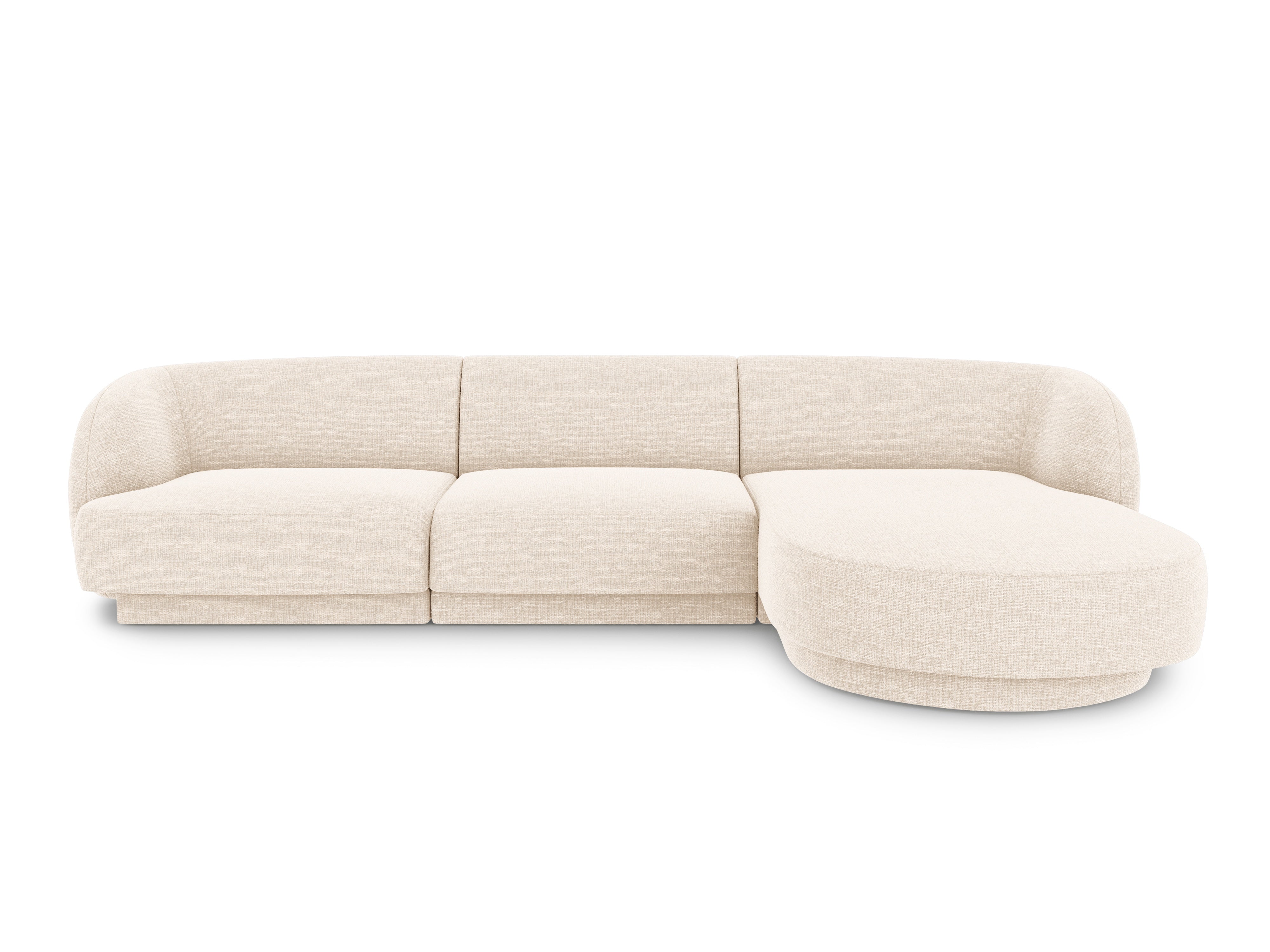 Sitzgarnitur Miley 255x165cm, Material: Chenille
