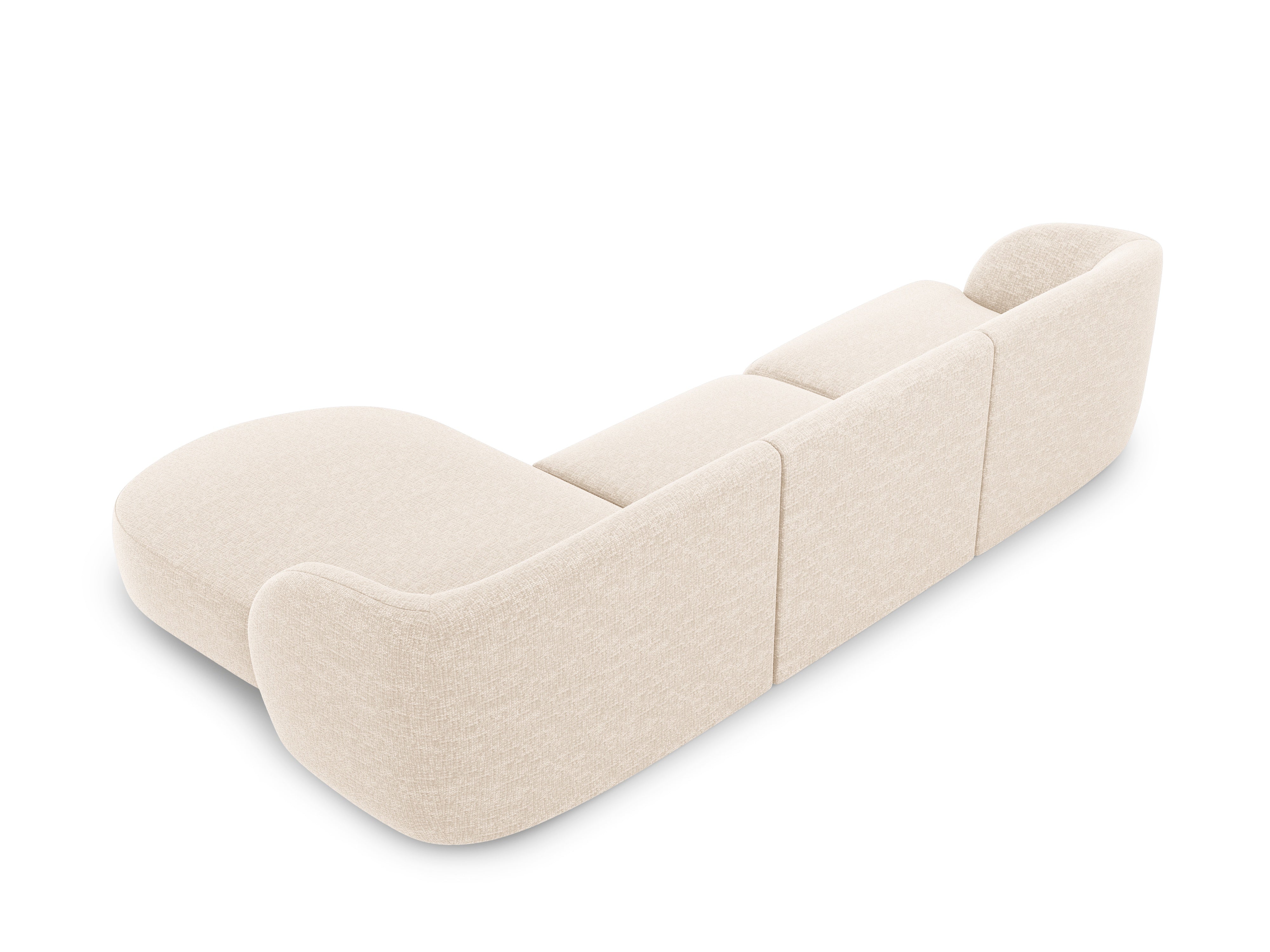 Sitzgarnitur Miley 255x165cm, Material: Chenille