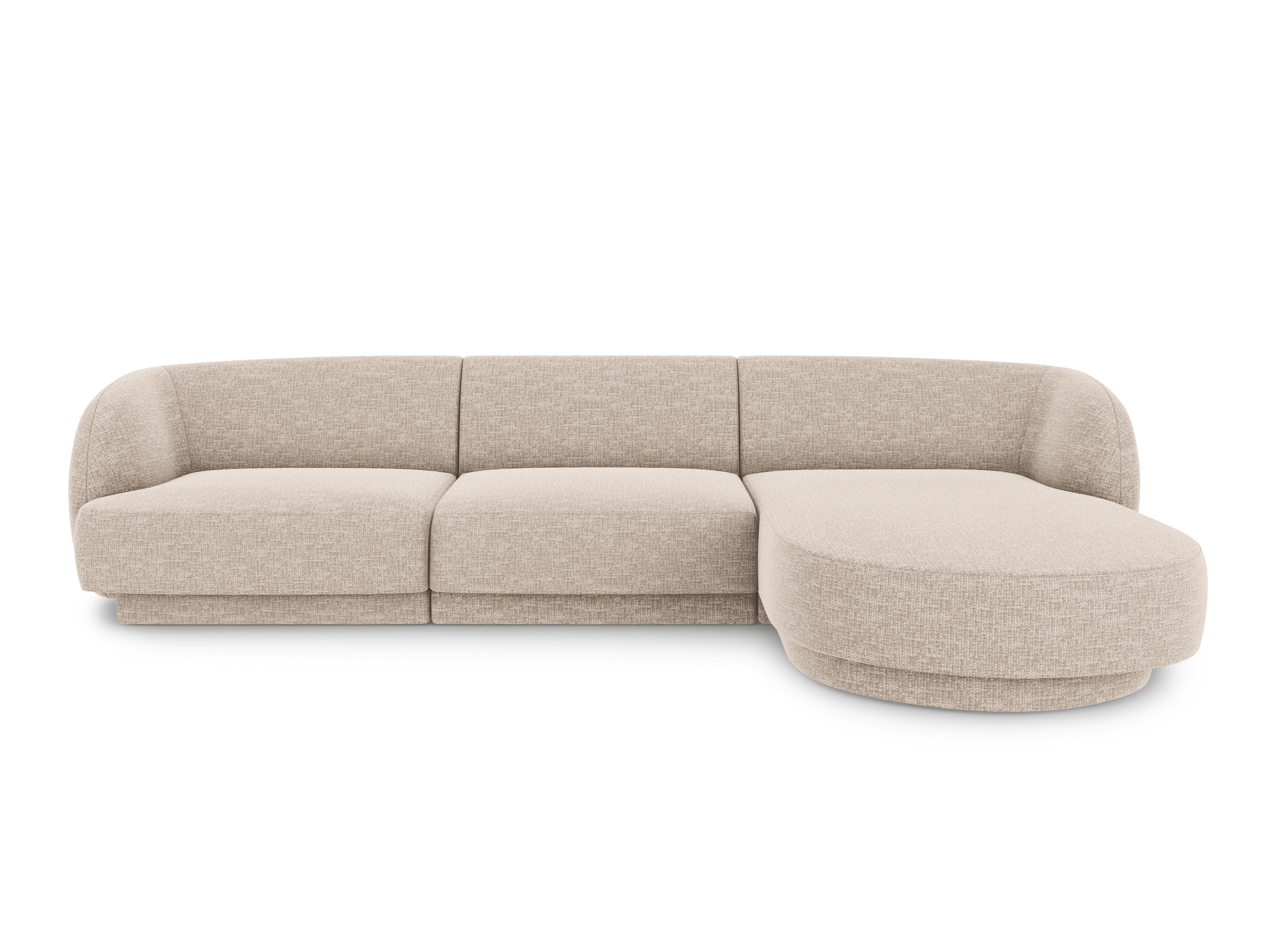 Sitzgarnitur Miley 255x165cm, Material: Chenille
