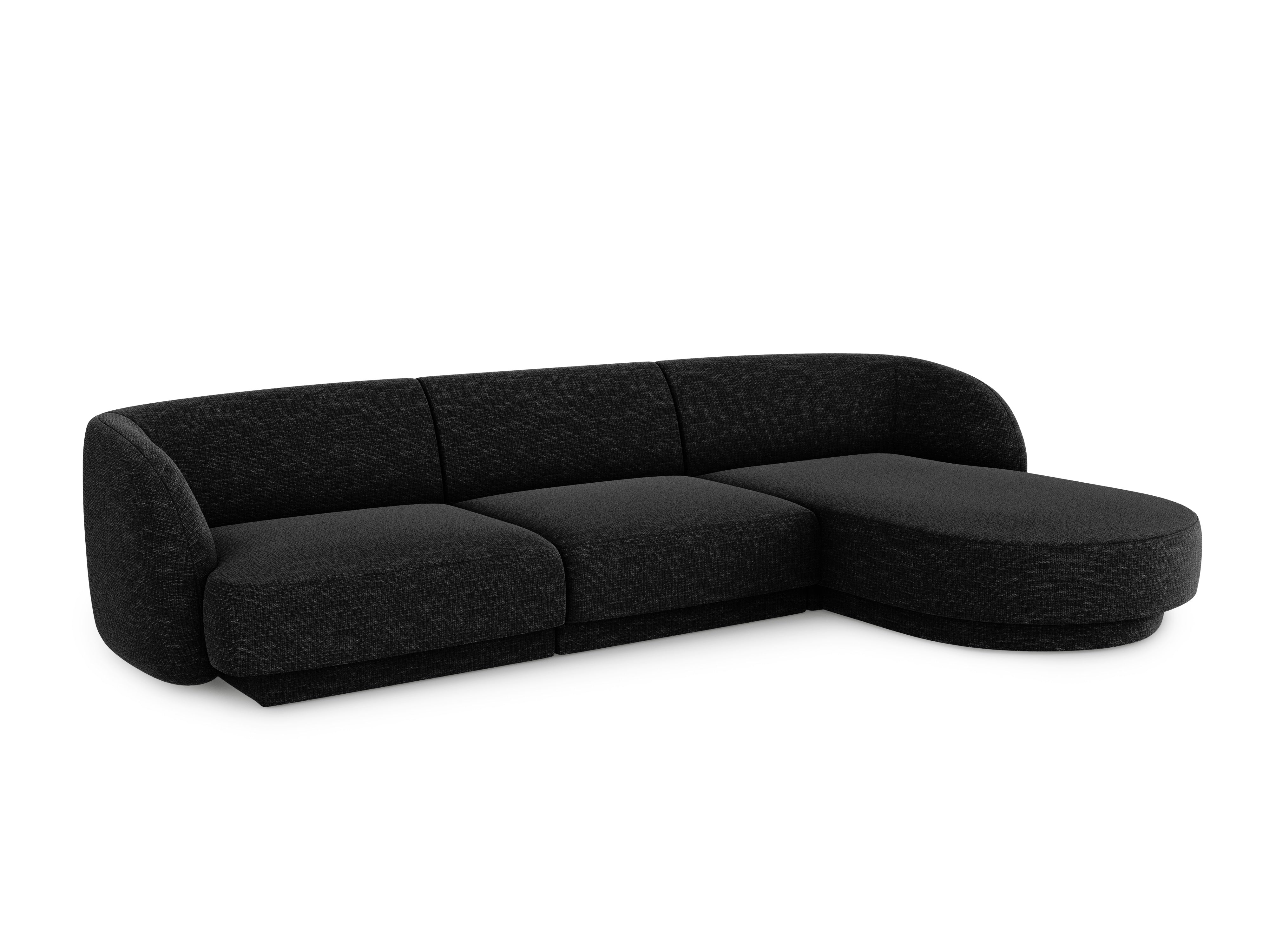 Sitzgarnitur Miley 255x165cm, Material: Chenille