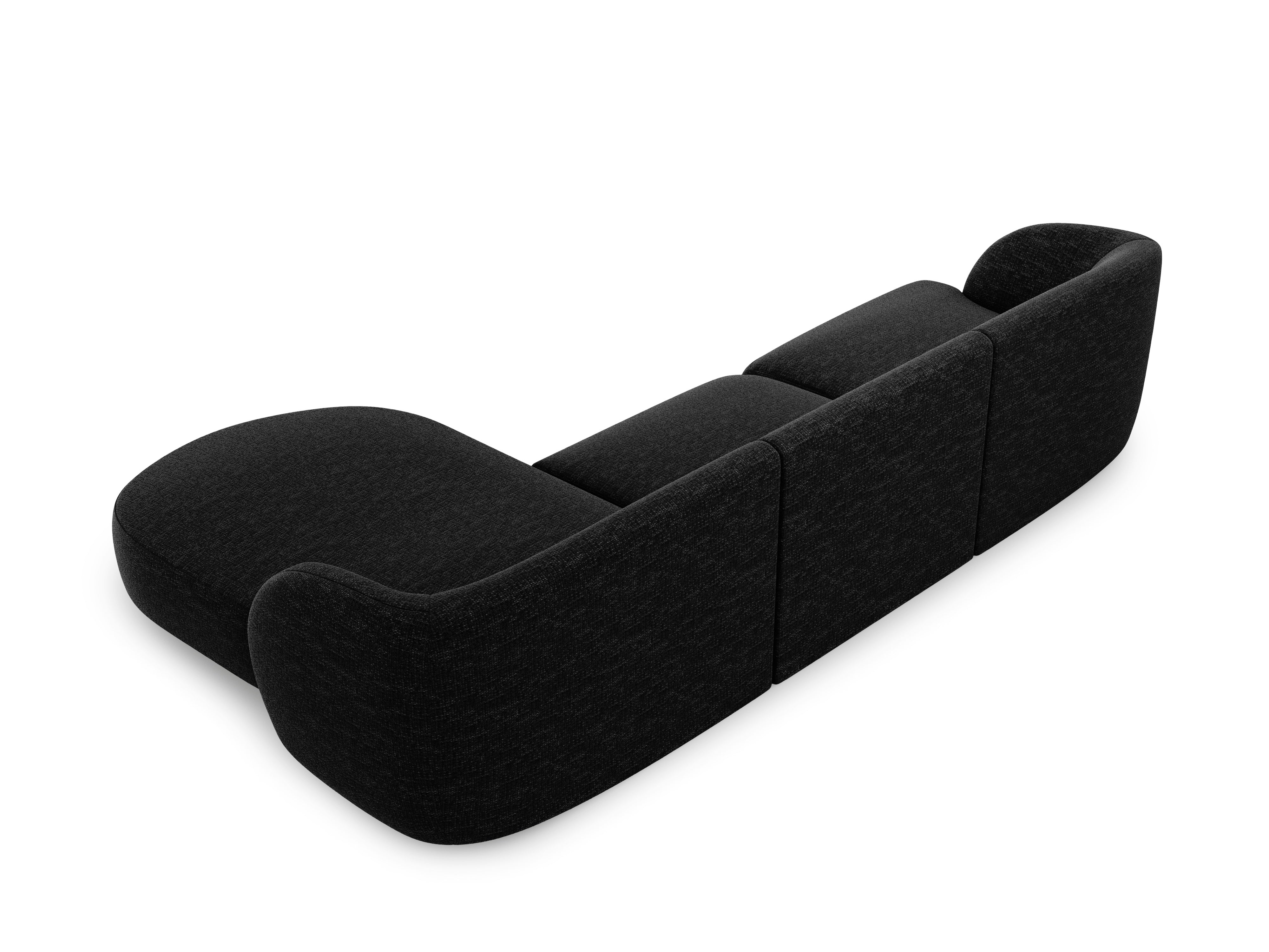 Sitzgarnitur Miley 255x165cm, Material: Chenille