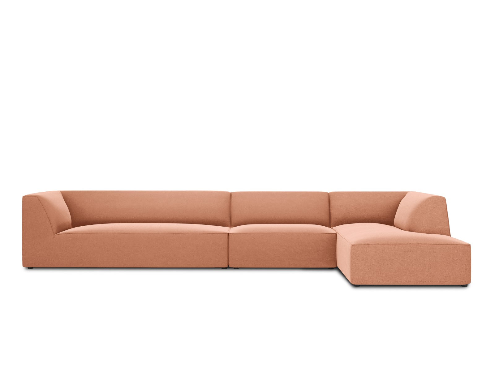 Ecksofa Ruby, 5 Sitze, 366x180cm, Material: Samt